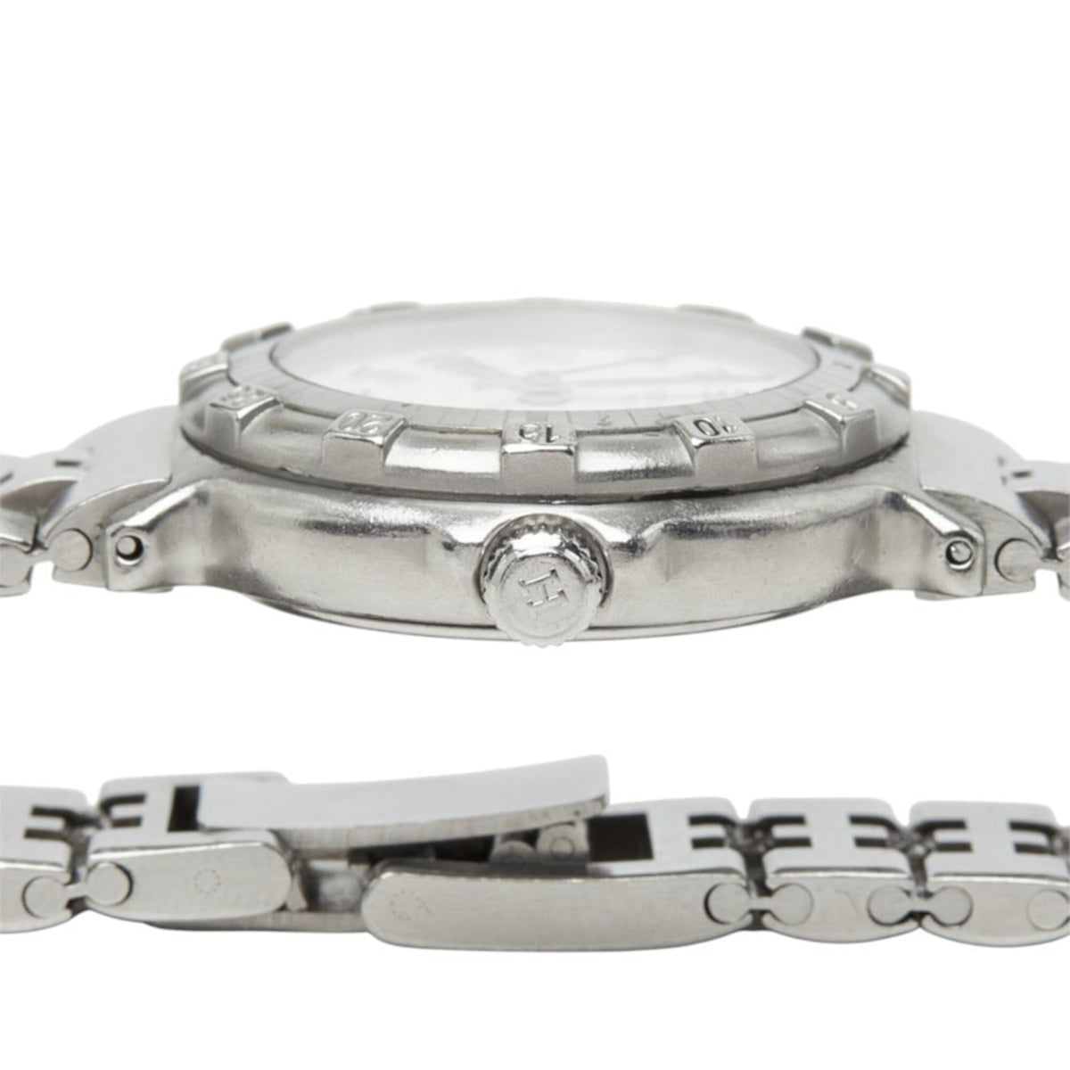 Hermes Captain Nemo 10ATU Silver Dial 27mm Watch