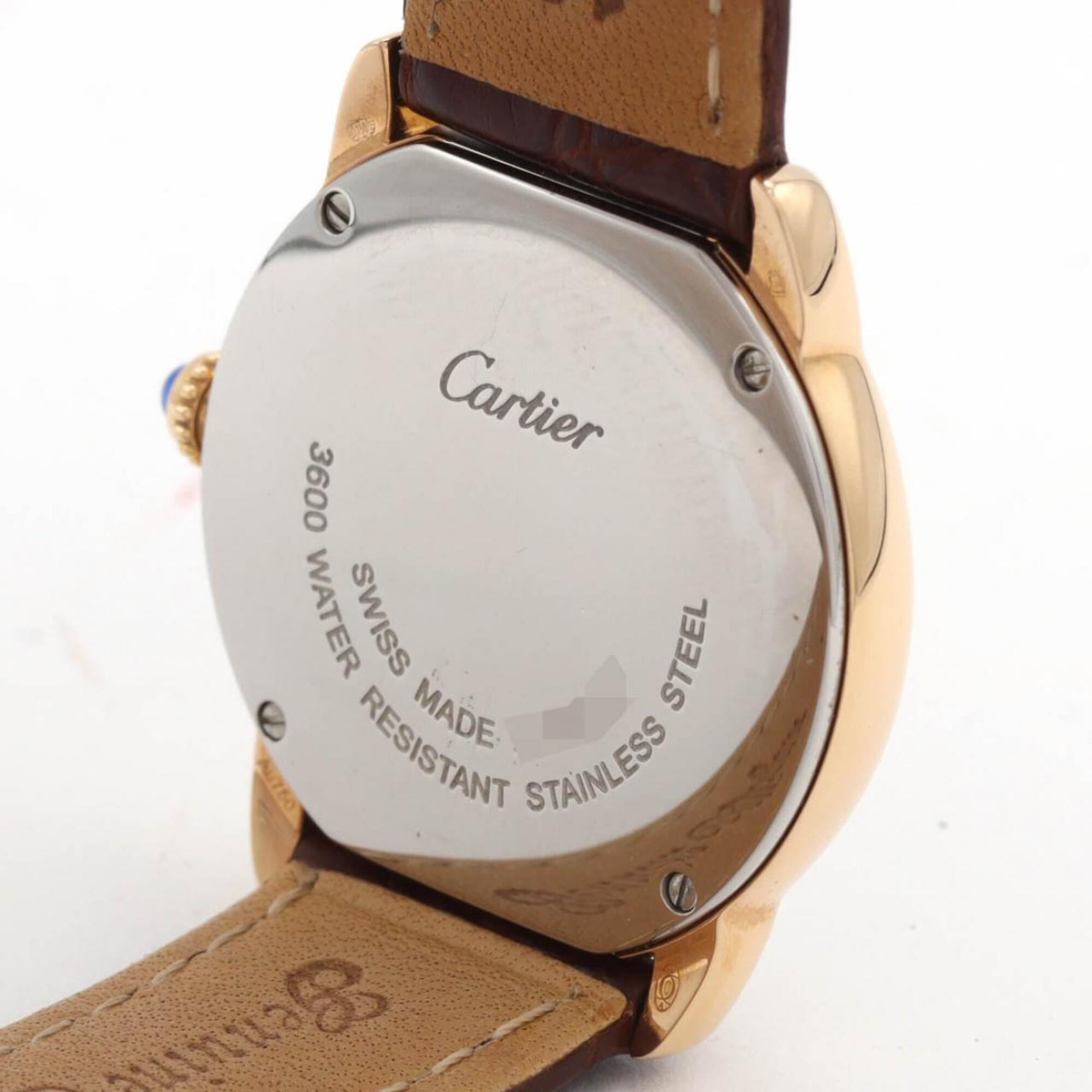 Montre Cartier Ronde Solo W6701007, cadran argenté, 29 mm