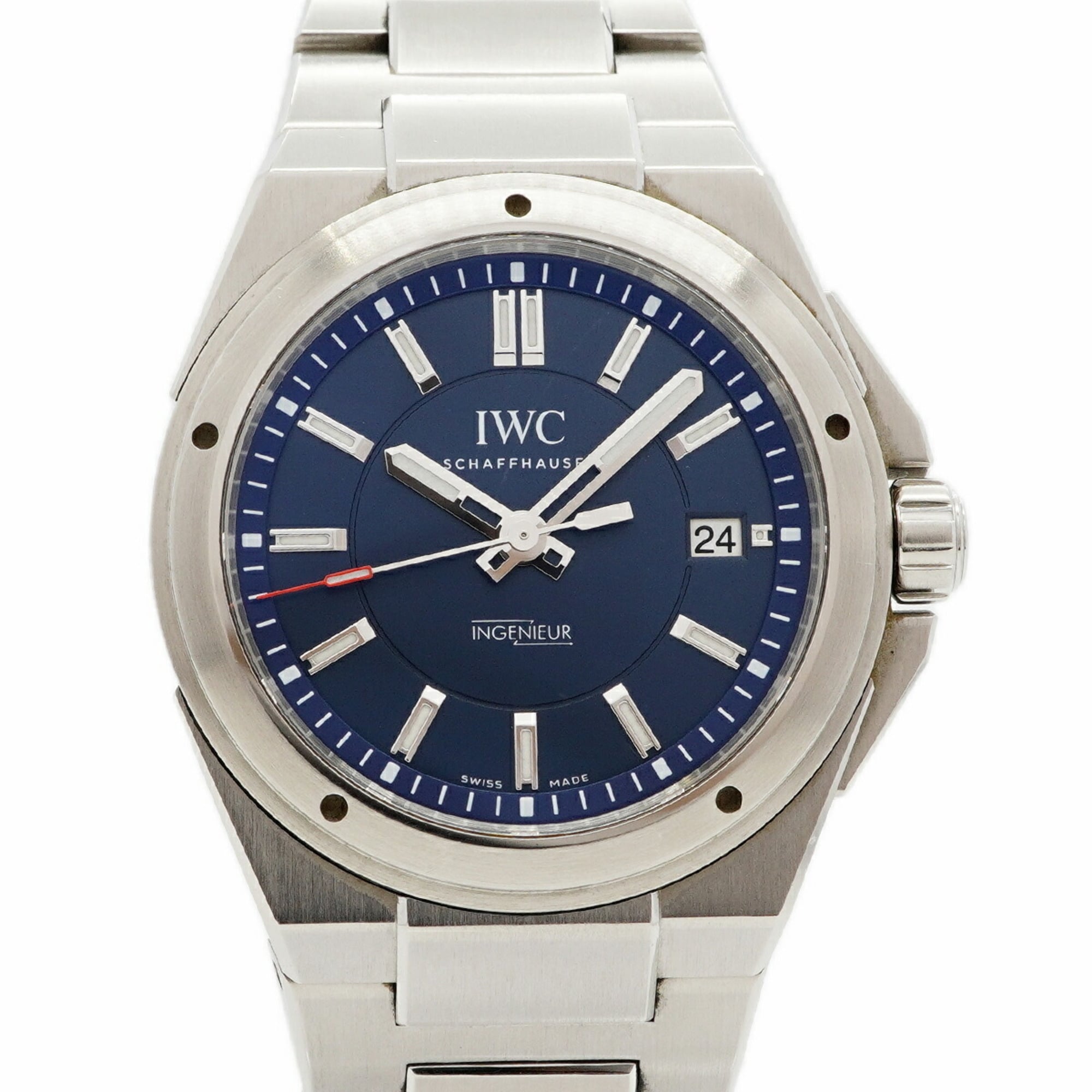 IWC Schaffhausen Ingenieur Laureus Sport for Good, Limited Edition of 1500 Pieces Worldwide, IW323909, Blue Dial Men's Watch