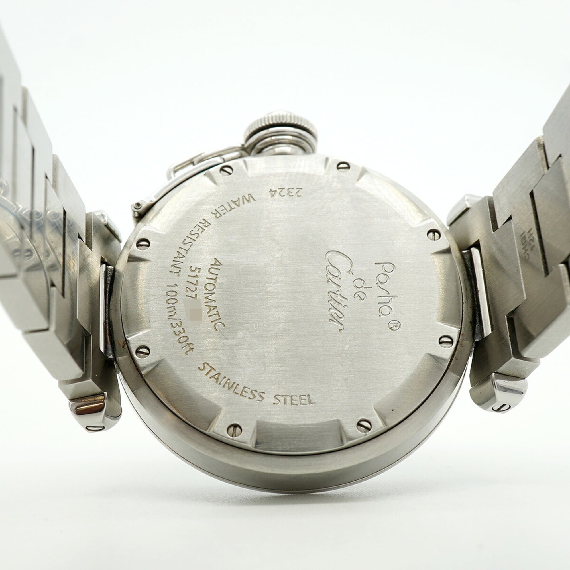 Cartier Pasha W31074M7 White Dial 35mm Watch