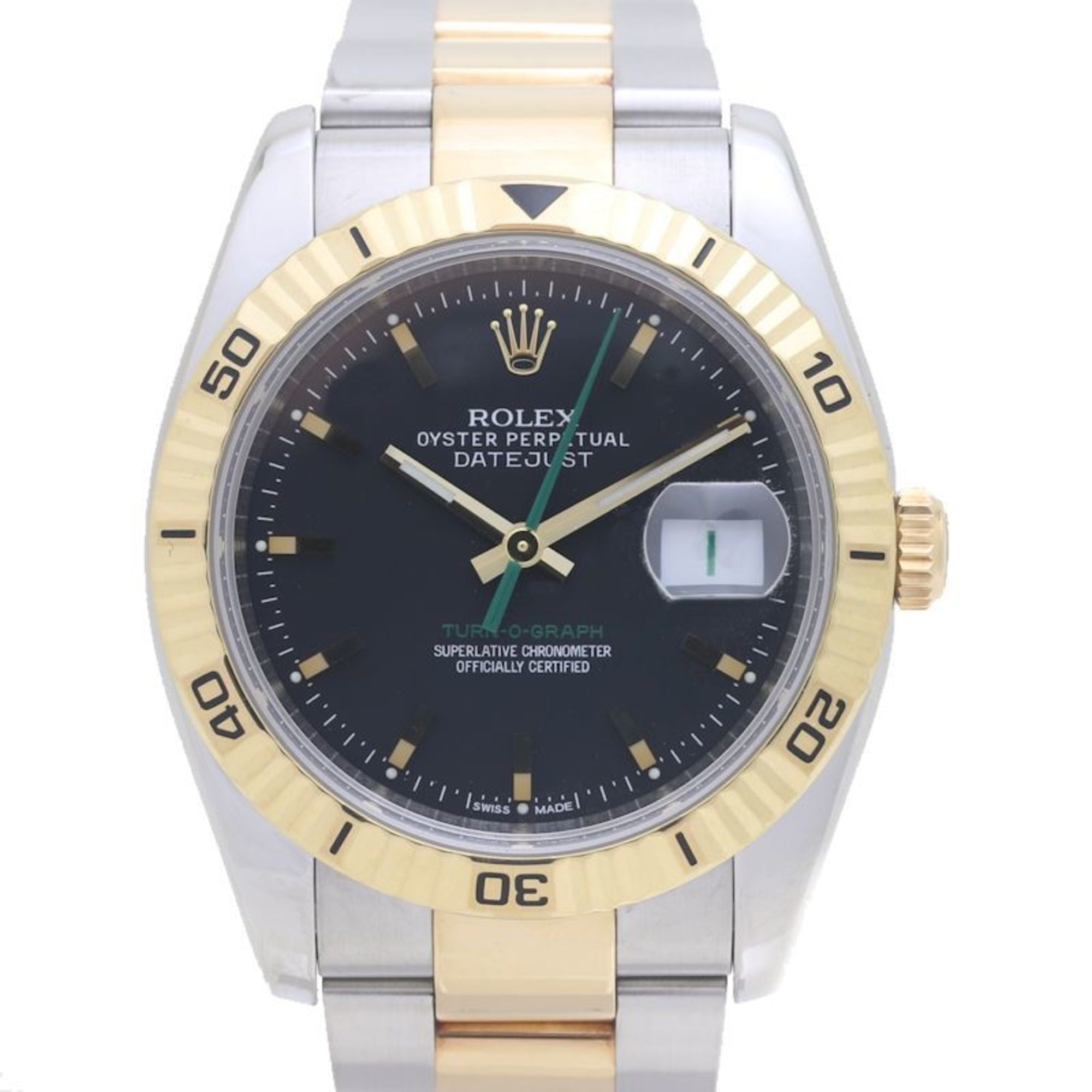 ROLEX Rolex Datejust Turn-O-Graph, Japan Limited Edition (300 pieces), 116263, 18K Yellow Gold xSS, Men's Watch, 39370