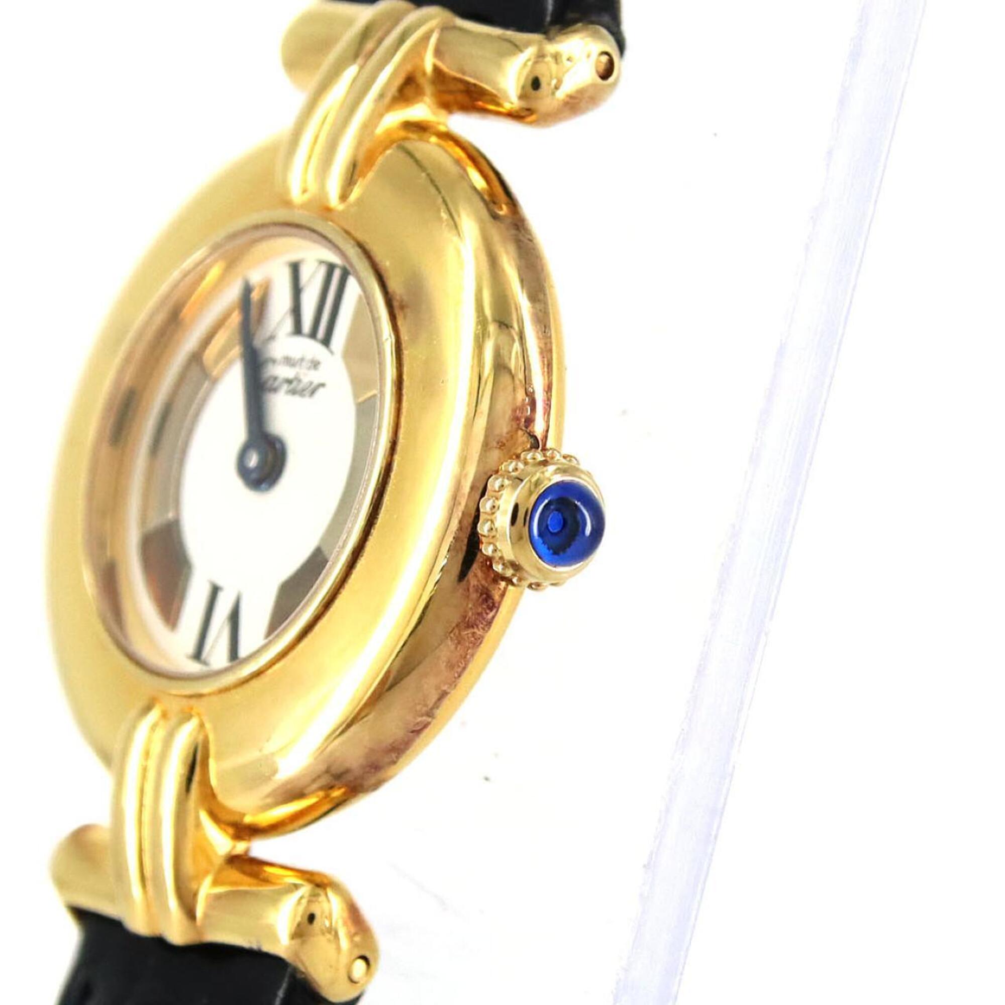Cartier Must W1006654 Gold Dial 24mm Watch