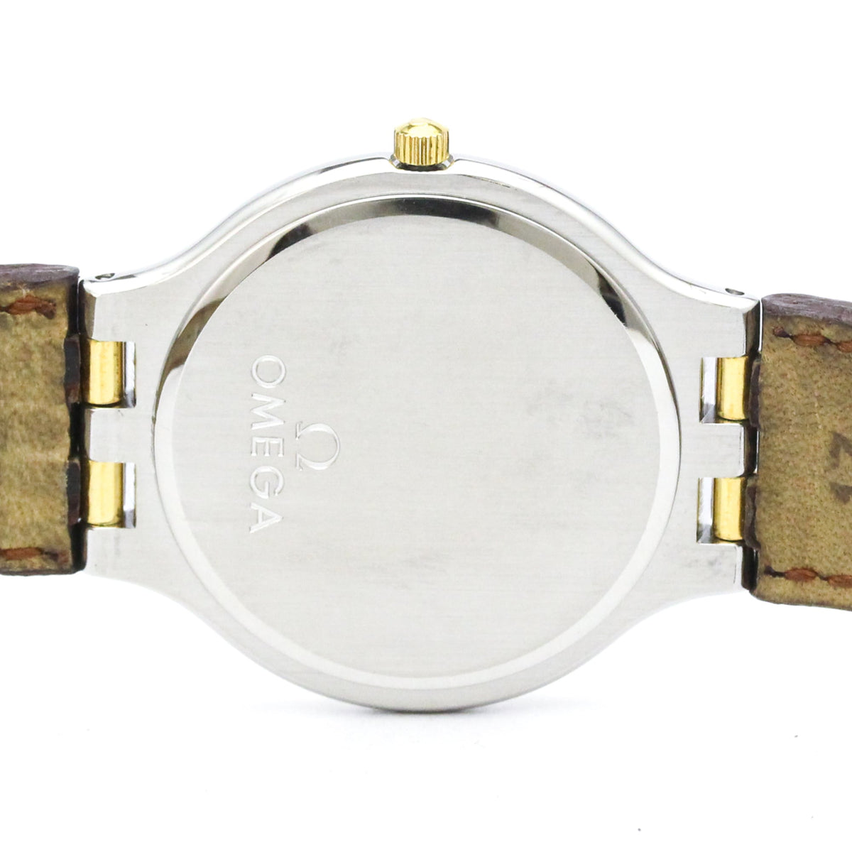 Omega De Ville 3961016, goldenes Zifferblatt, 32 mm Uhr