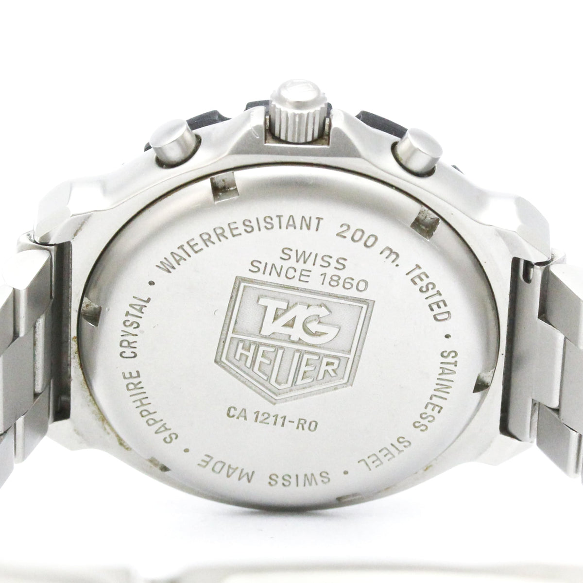 Montre TAG Heuer série 2000 CA1211 Noir cadran 38 mm