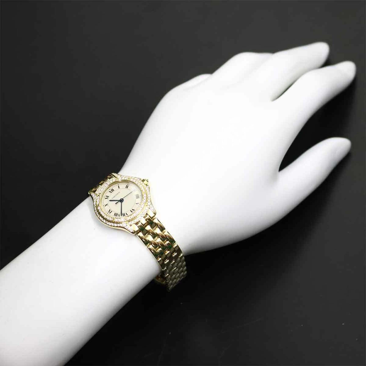 Cartier Panthère Cougar WF8003B9 Ivory Dial 26mm Watch