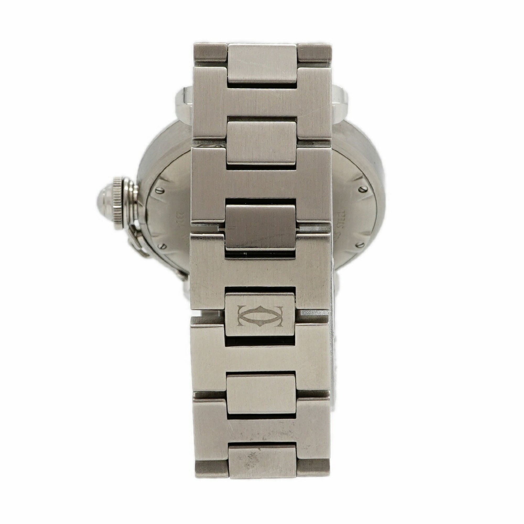 Cartier Pasha W31043M7 Black Dial 35mm Watch