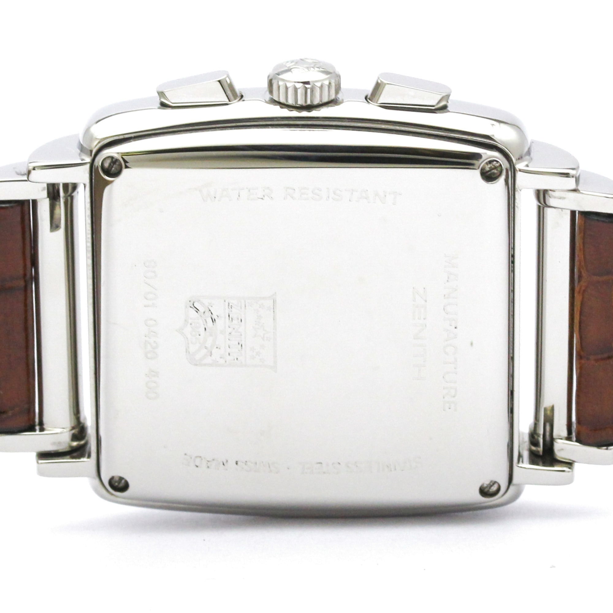 Montre ZENITH El Primero Chronographe en acier, référence 01.0420.400