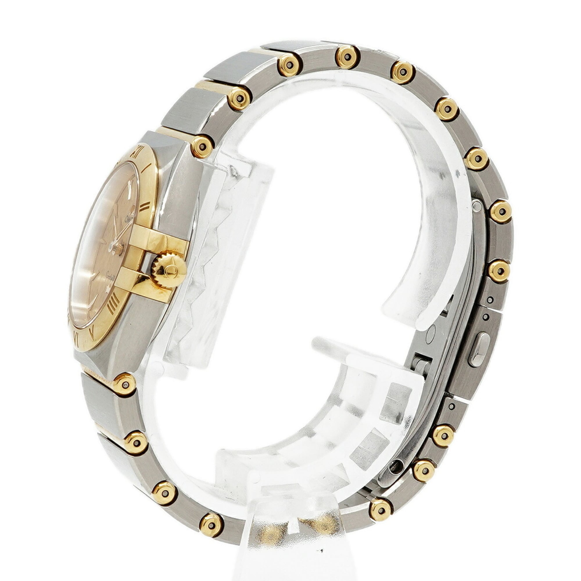 Omega Constellation Brushed 131.20.28.60.08.001 Gold Dial 27mm Watch