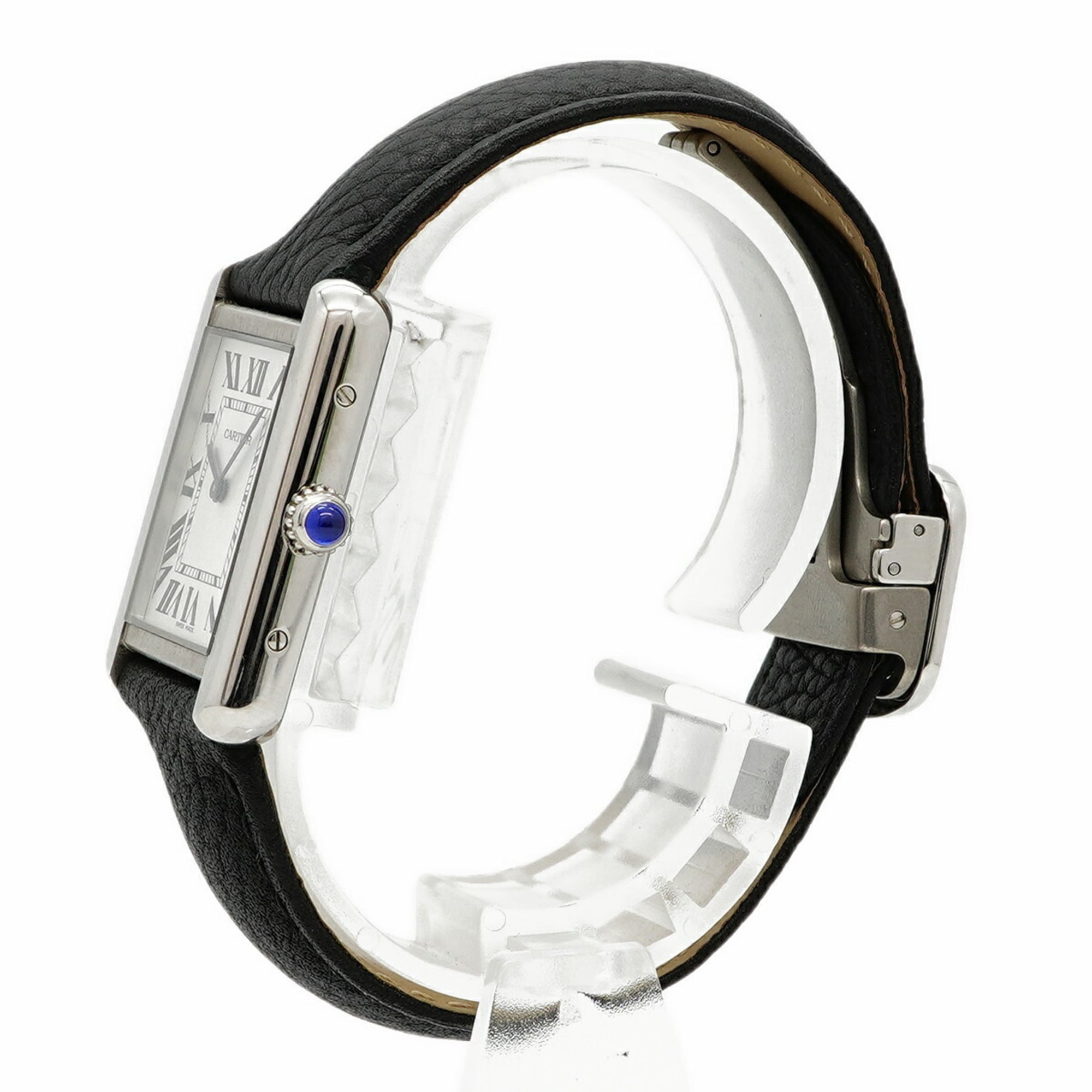 Cartier Tank solo WSTA0030 Silver Dial 24mm Watch