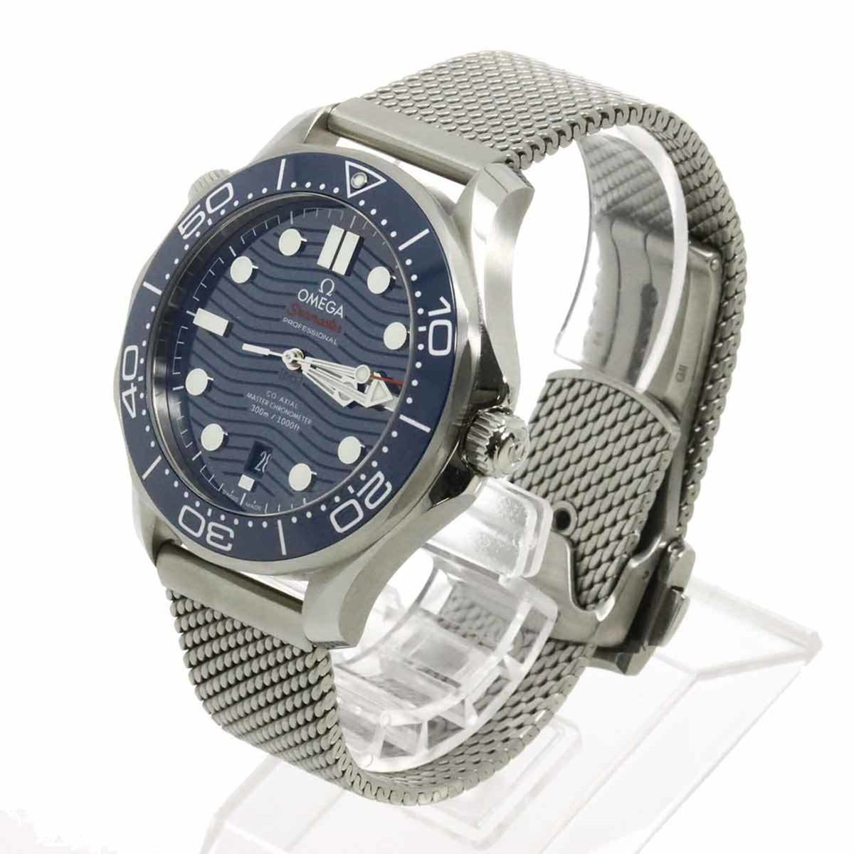 Omega Seamaster Co-Axial Master Chronometer 210 32 42 20 03 001 Blue Dial 42mm Watch