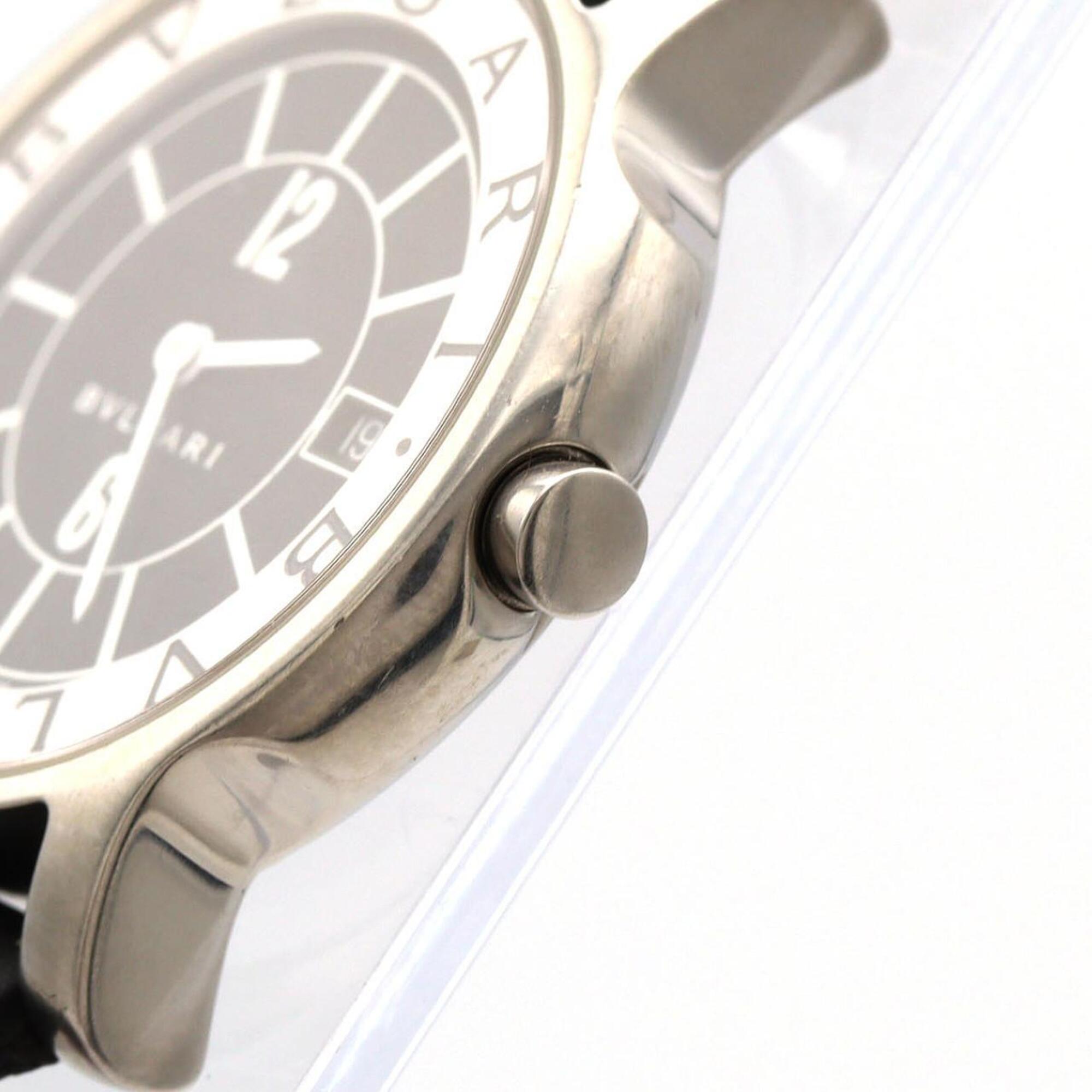 Bvlgari Bulgari Solotempo ST35S/ST35SLD Black Dial 35mm Watch