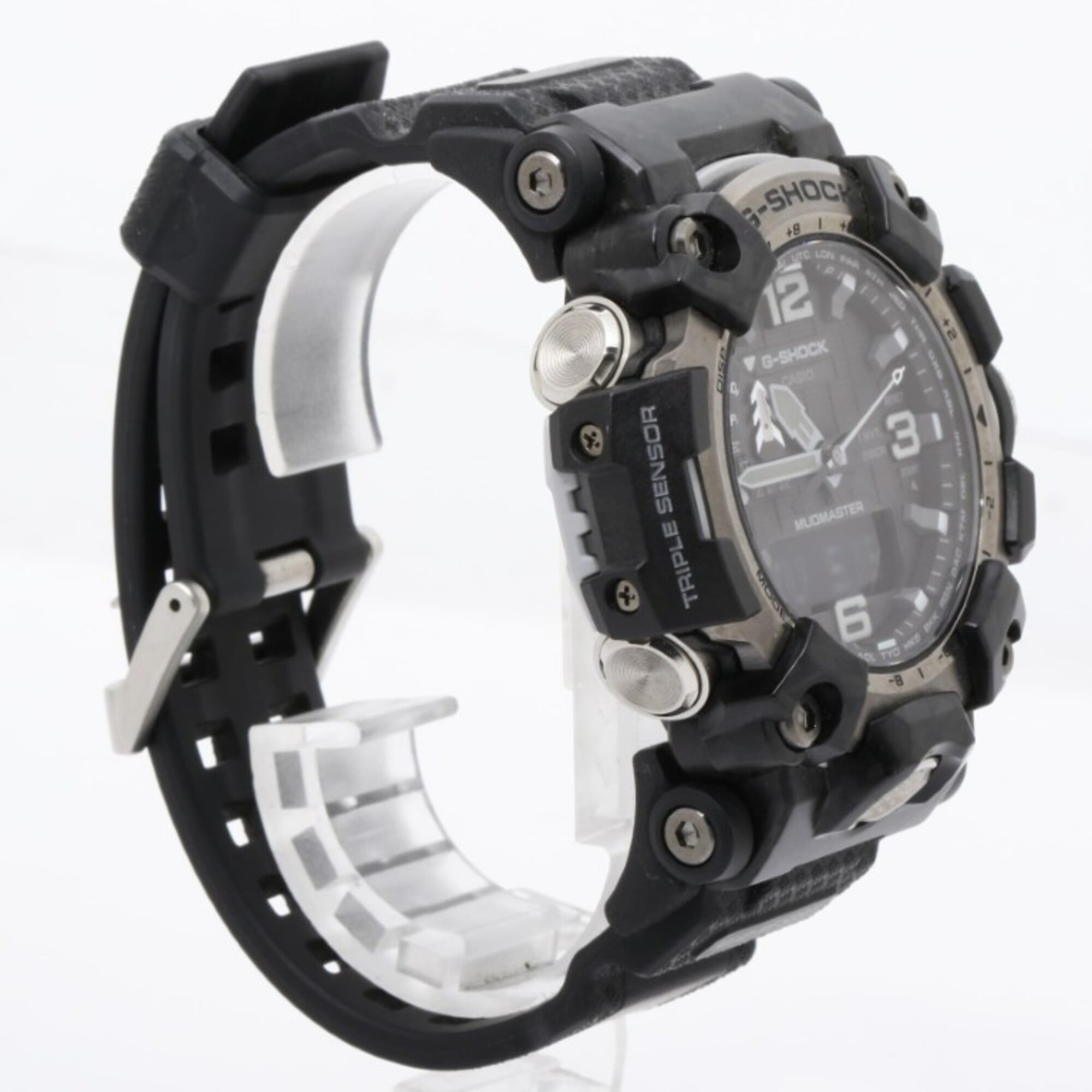 CASIO G-SHOCK MASTER OF G-LAND MUDMASTER GWG-2000-1A1JF Black Stainless Steel Resin Men's Watch