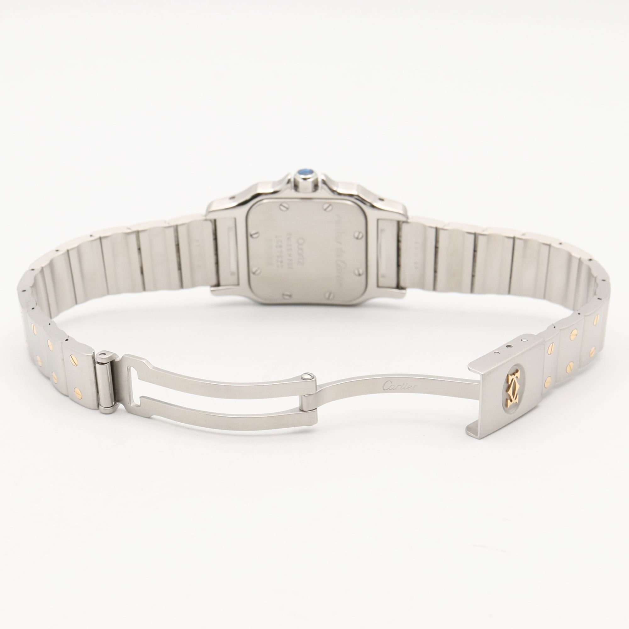 Cartier Santos Galbee SM W20012C4 Silver Dial 23mm Watch