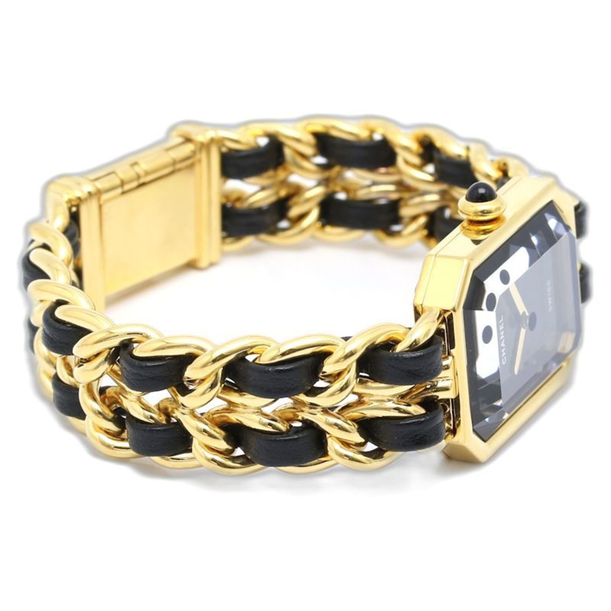 Chanel Premiere H0001 483011001 Black Dial 20mm Watch