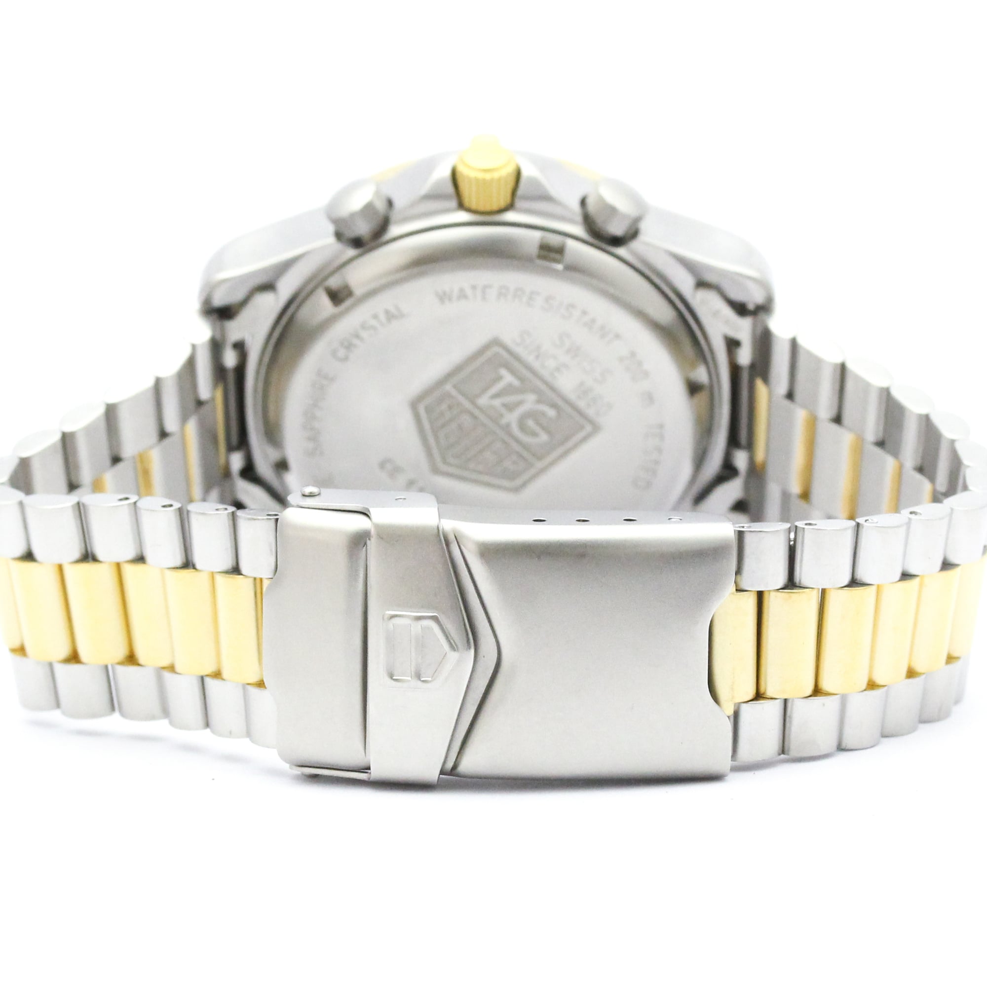 TAG HEUER 2000 Professional Chronograph vergoldete Stahluhr CE1120
