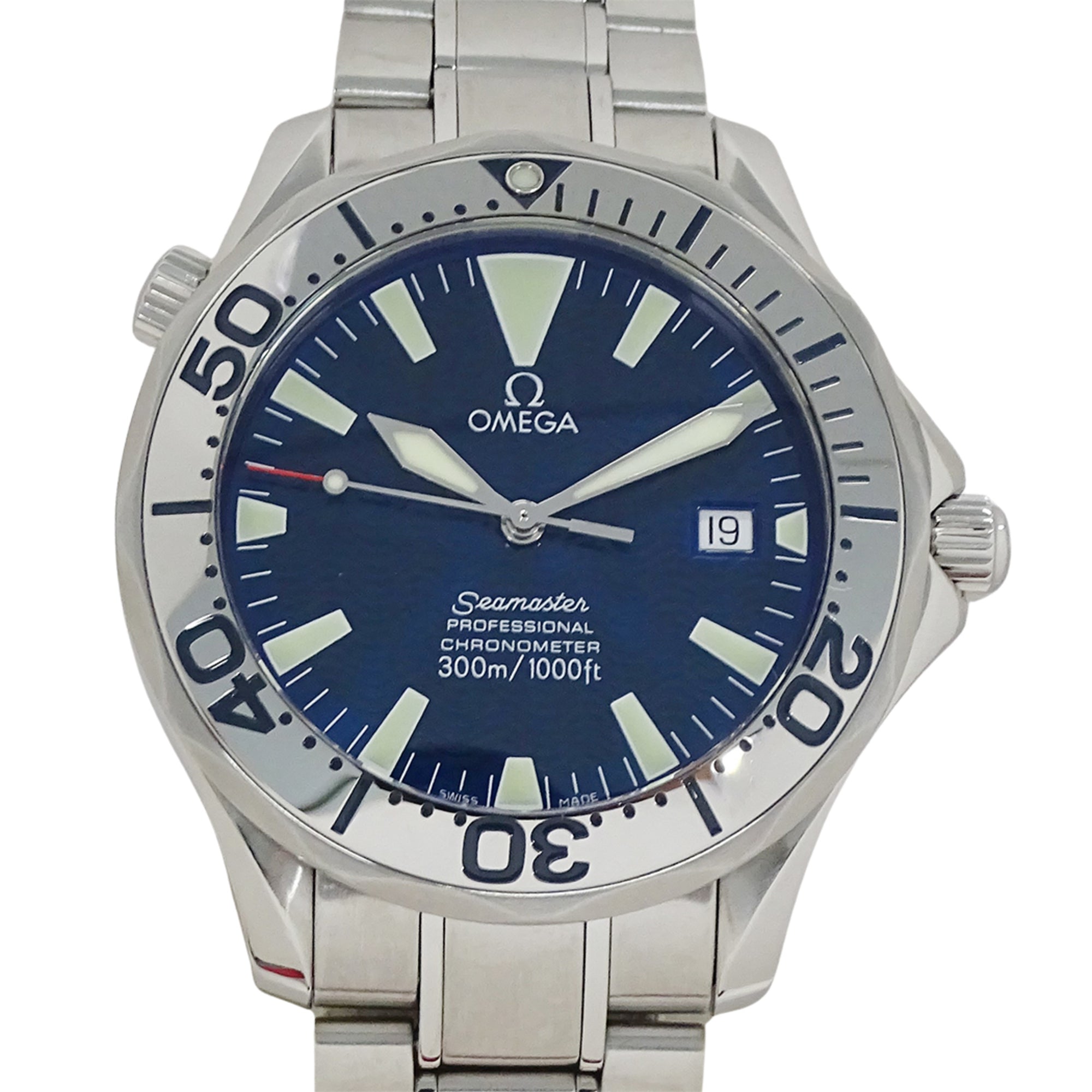 Omega Seamaster 2255.8 Blue Dial 41mm Watch