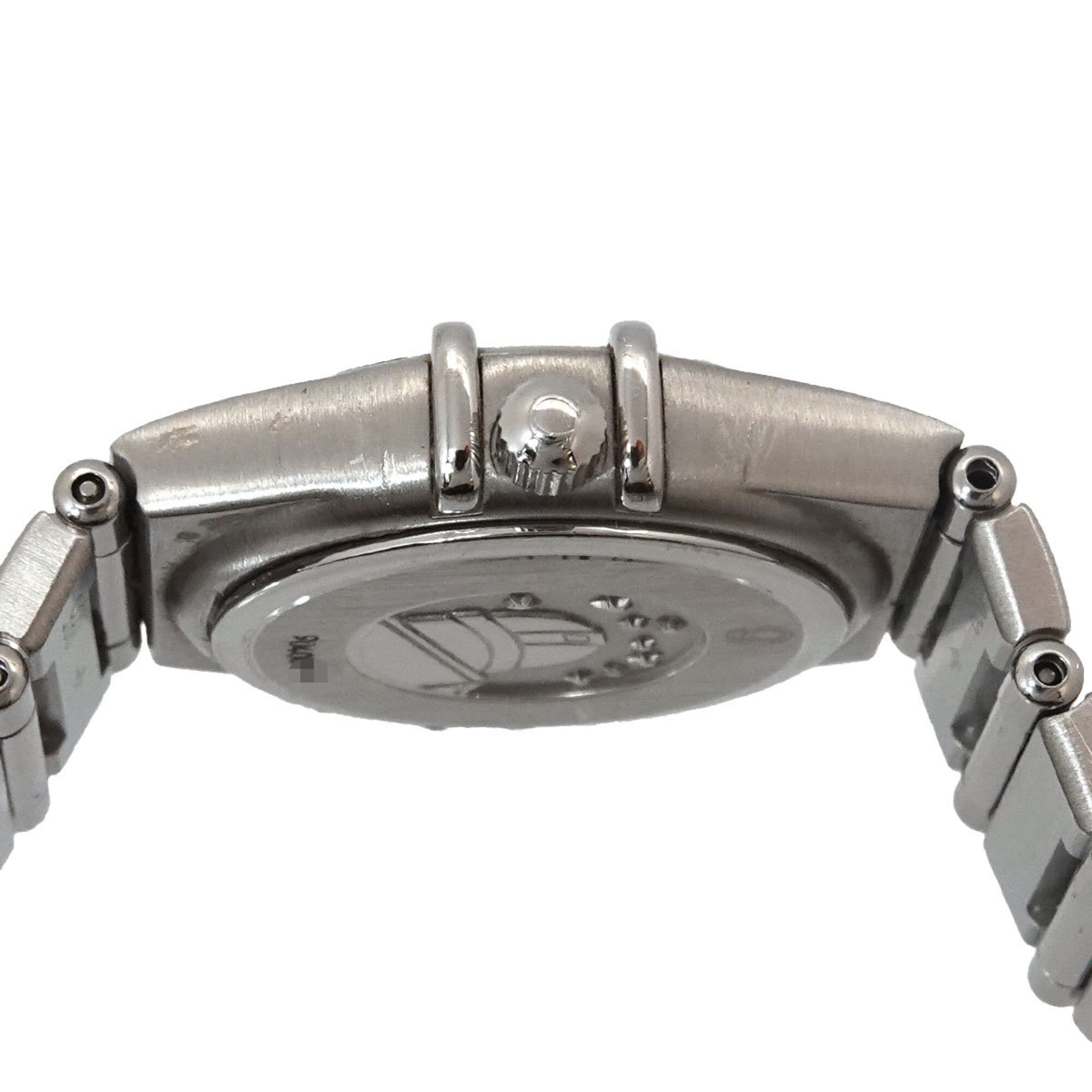 Omega Constellation 1562 40 Damenuhr, grau, Quarzuhr