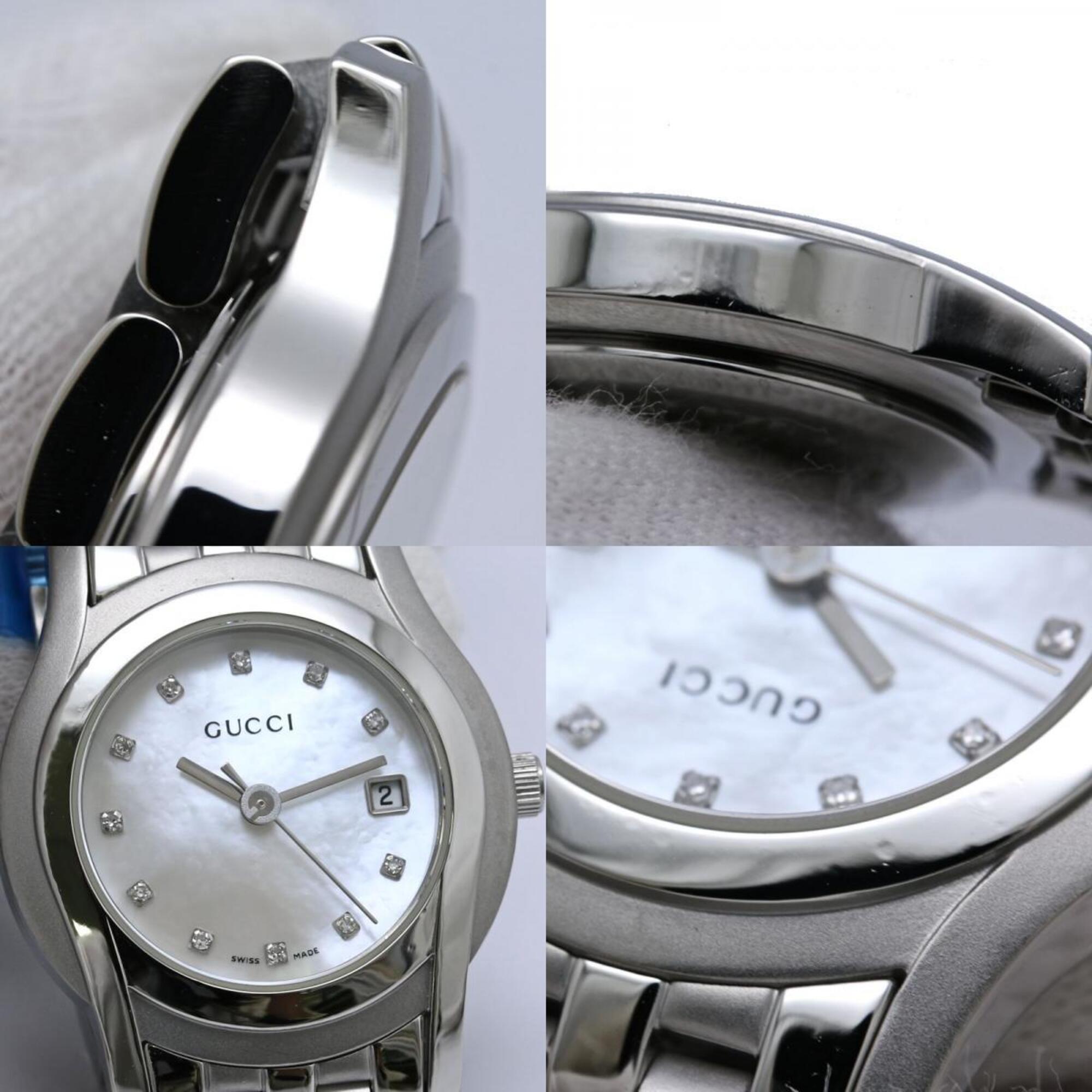 Gucci G-Class YA055501 5500L White Dial 27mm Watch