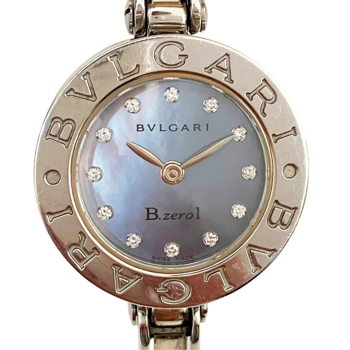 Bvlgari B.zero1 BZ22S Blaues Zifferblatt 22 mm Uhr
