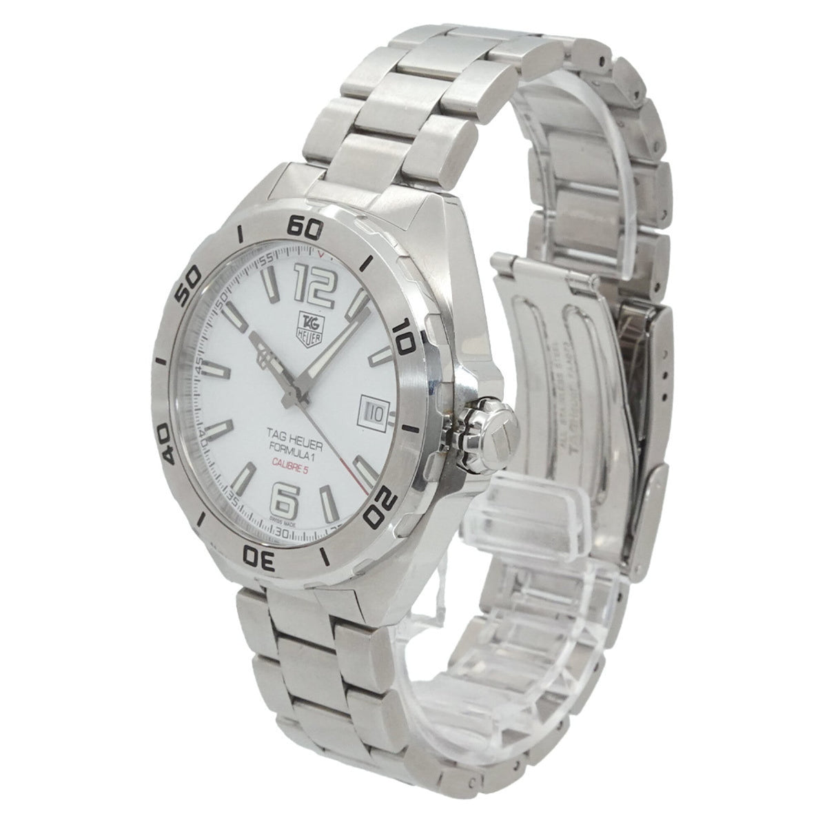 TAG Heuer Formula 1 Kaliber WAZ2114 Weiß Zifferblatt 41 mm Uhr