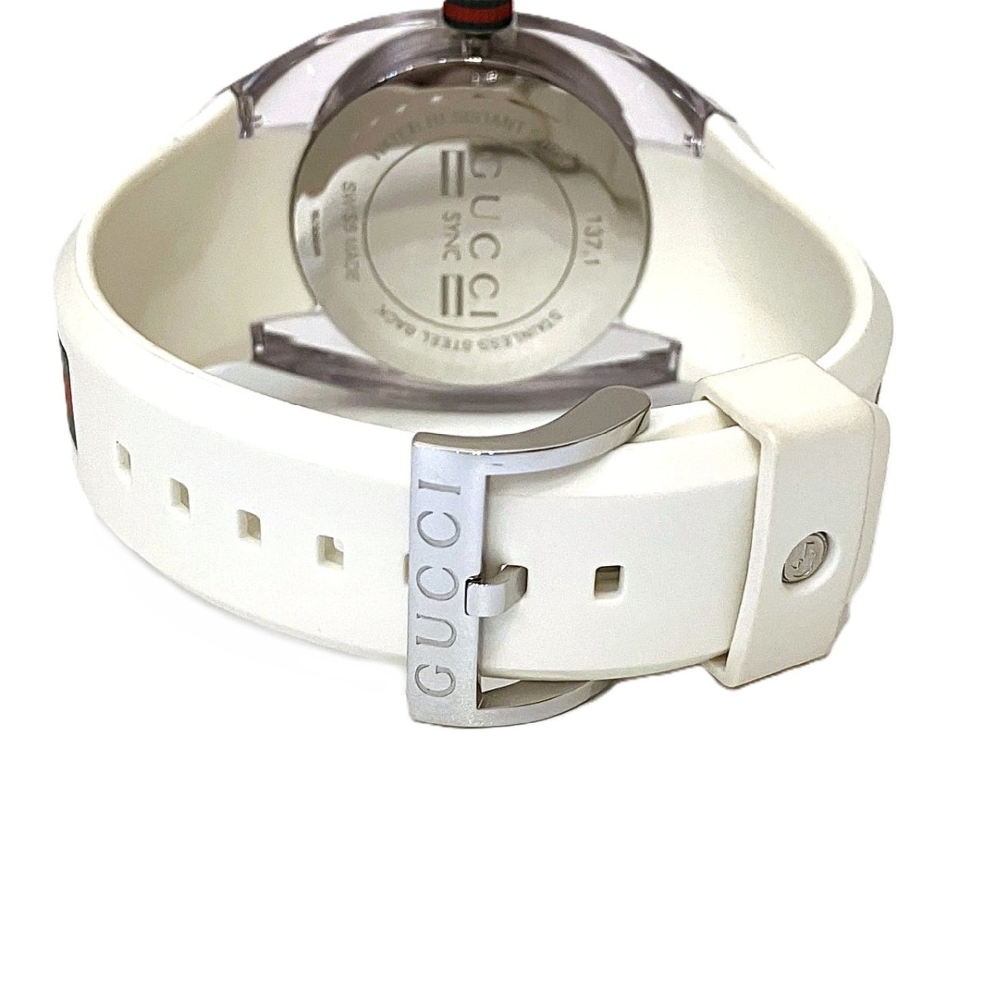 Gucci Sync 137.1 Silver Dial 46mm Watch