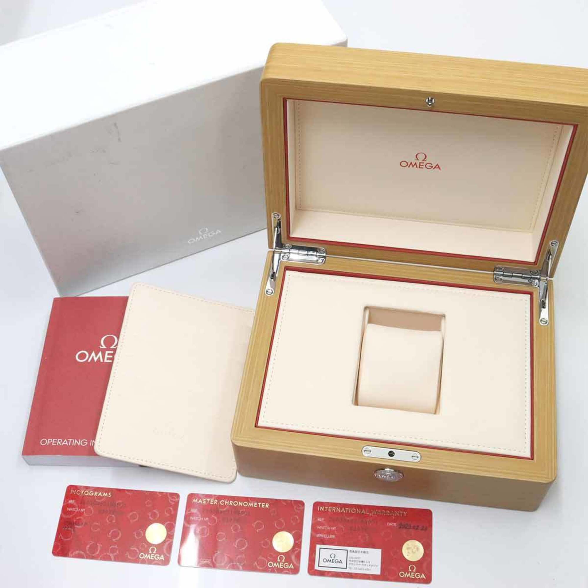 Omega Seamaster 215 30 46 21 03 001 Blue Dial 46mm Watch