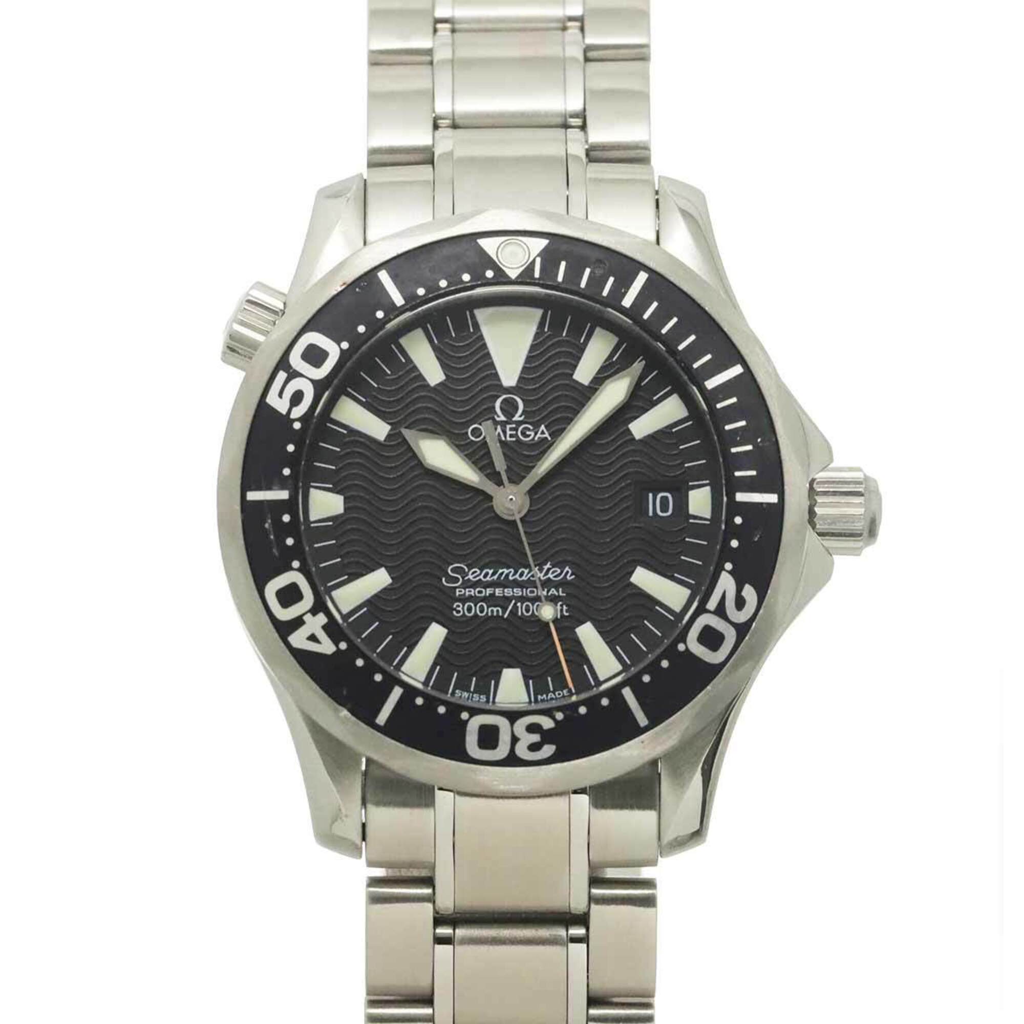 Omega Seamaster 300.2262.50 Black Dial 36mm Watch