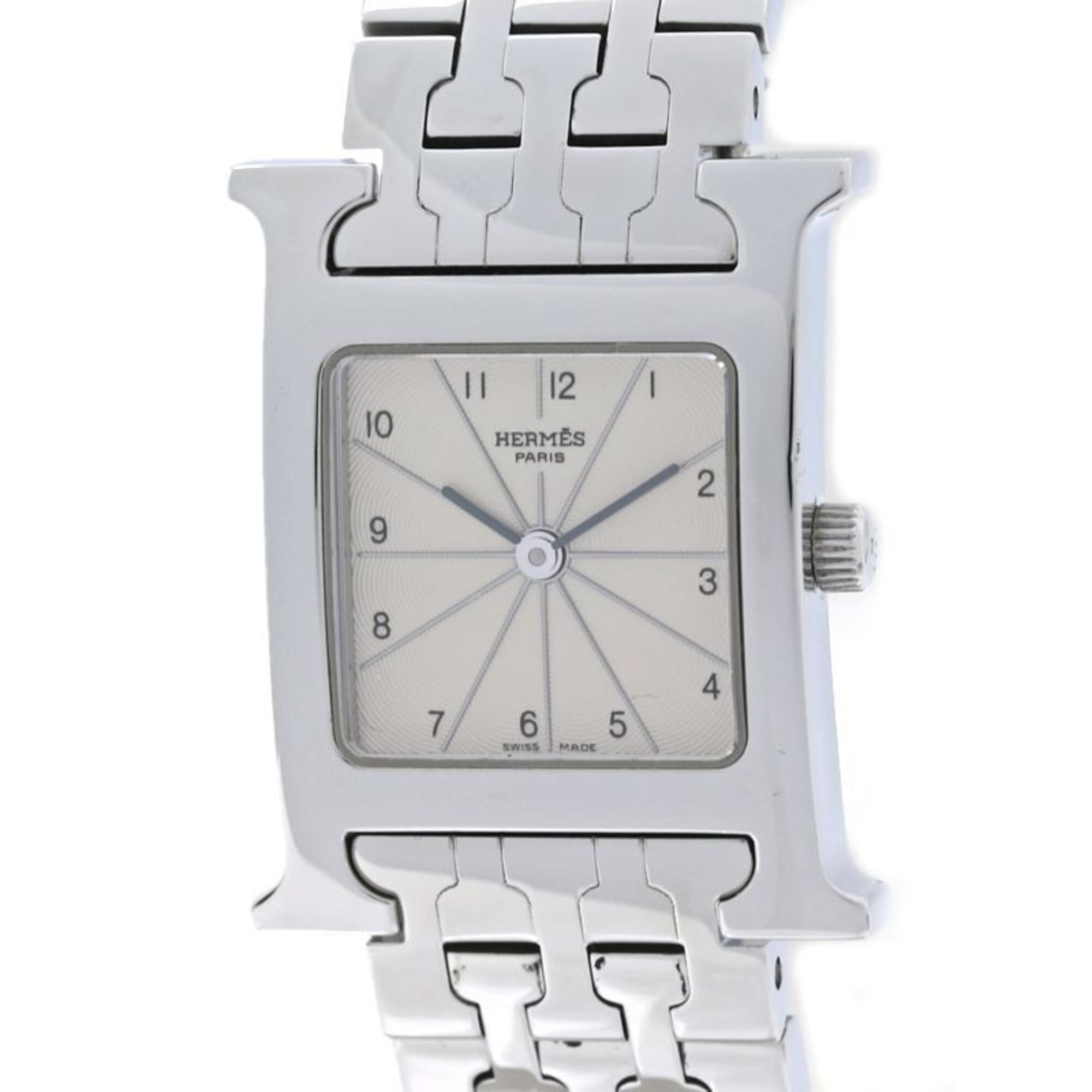 HERMES H-Watch HH1.210.260/4804 Women's Watch Stainless Steel /40405