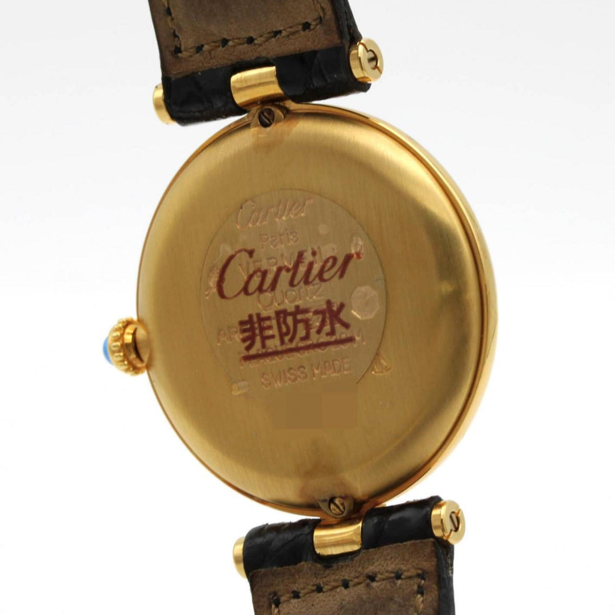 Montre Cartier Must VLC LM W1001754, cadran argenté, 30 mm