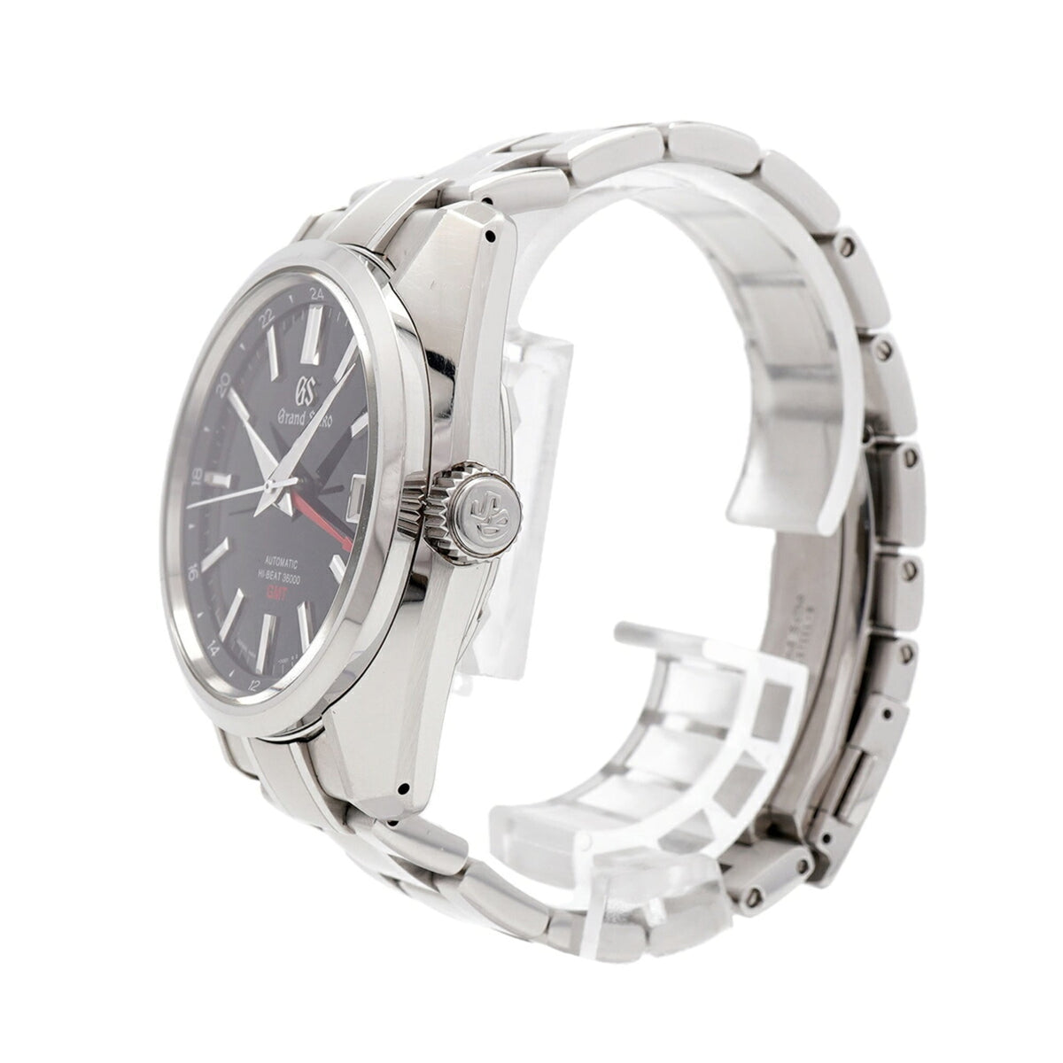 Grand Seiko Grand GMT SBGJ2031/9S86-00A0 Schwarz Zifferblatt 40mm Uhr