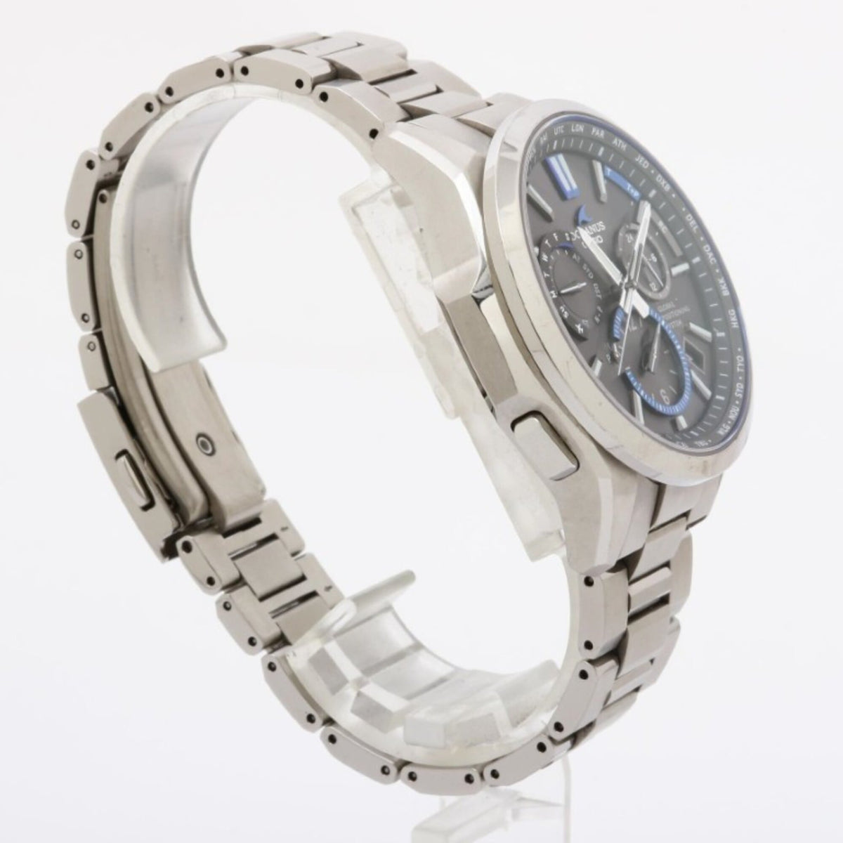 Casio Oceanus OCW-G1100T-1AJF horloge met zwarte wijzerplaat, 46 mm