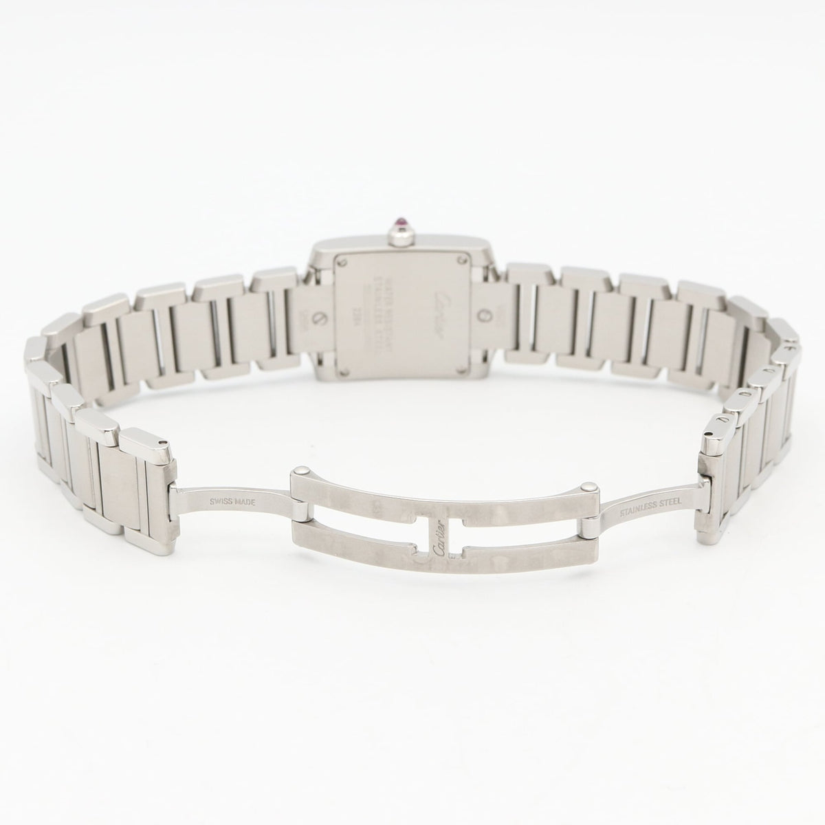 Cartier Tank Française SM W51028Q3 Pink Dial 20mm Watch