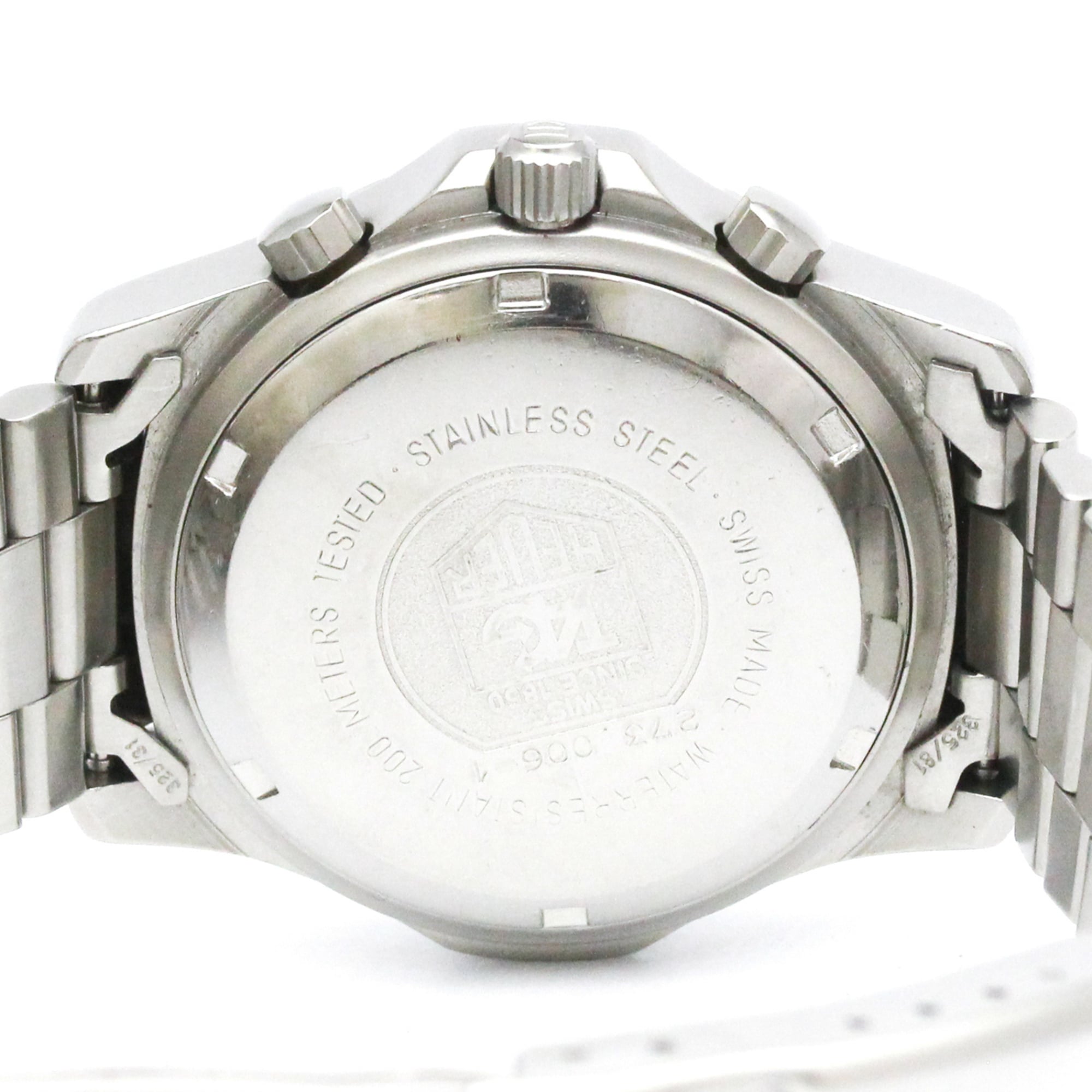 Montre TAG Heuer Série 2000 273006 Noir Cadran 40mm
