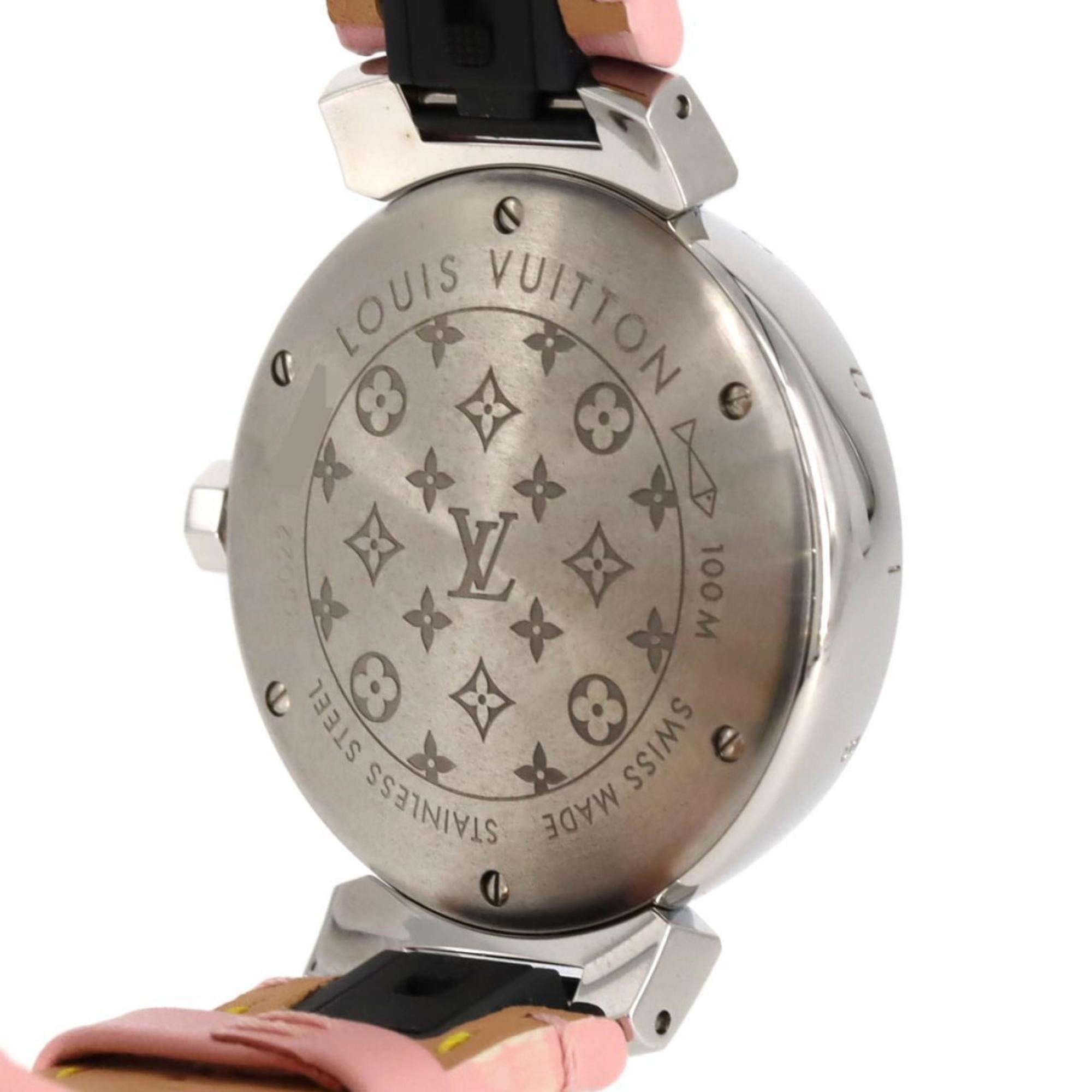 Louis Vuitton Tambour QA092 roestvrijstalen quartzhorloge