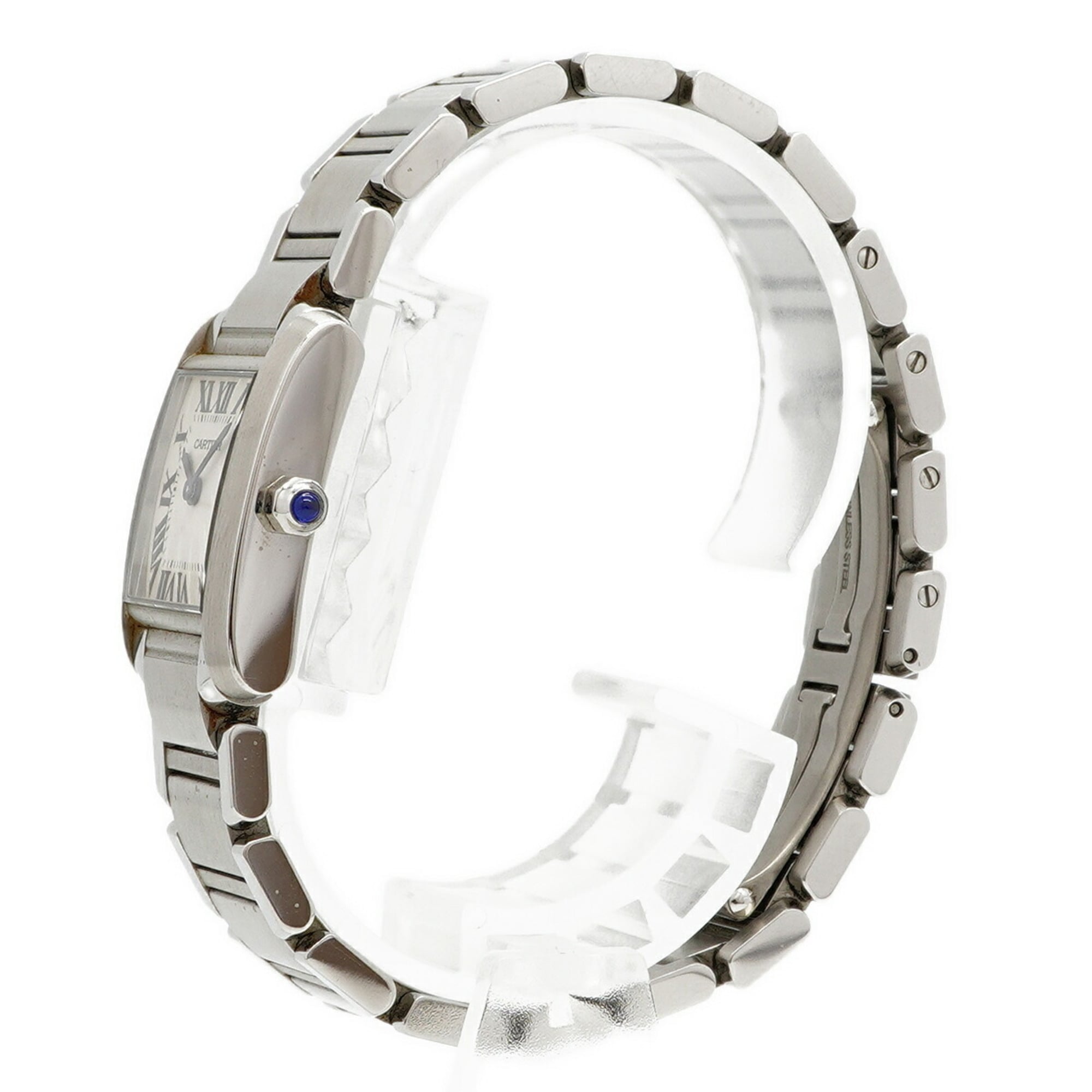 Cartier Tank FranÃ§aise SM W51008Q3 Ivory Dial Women's Watch