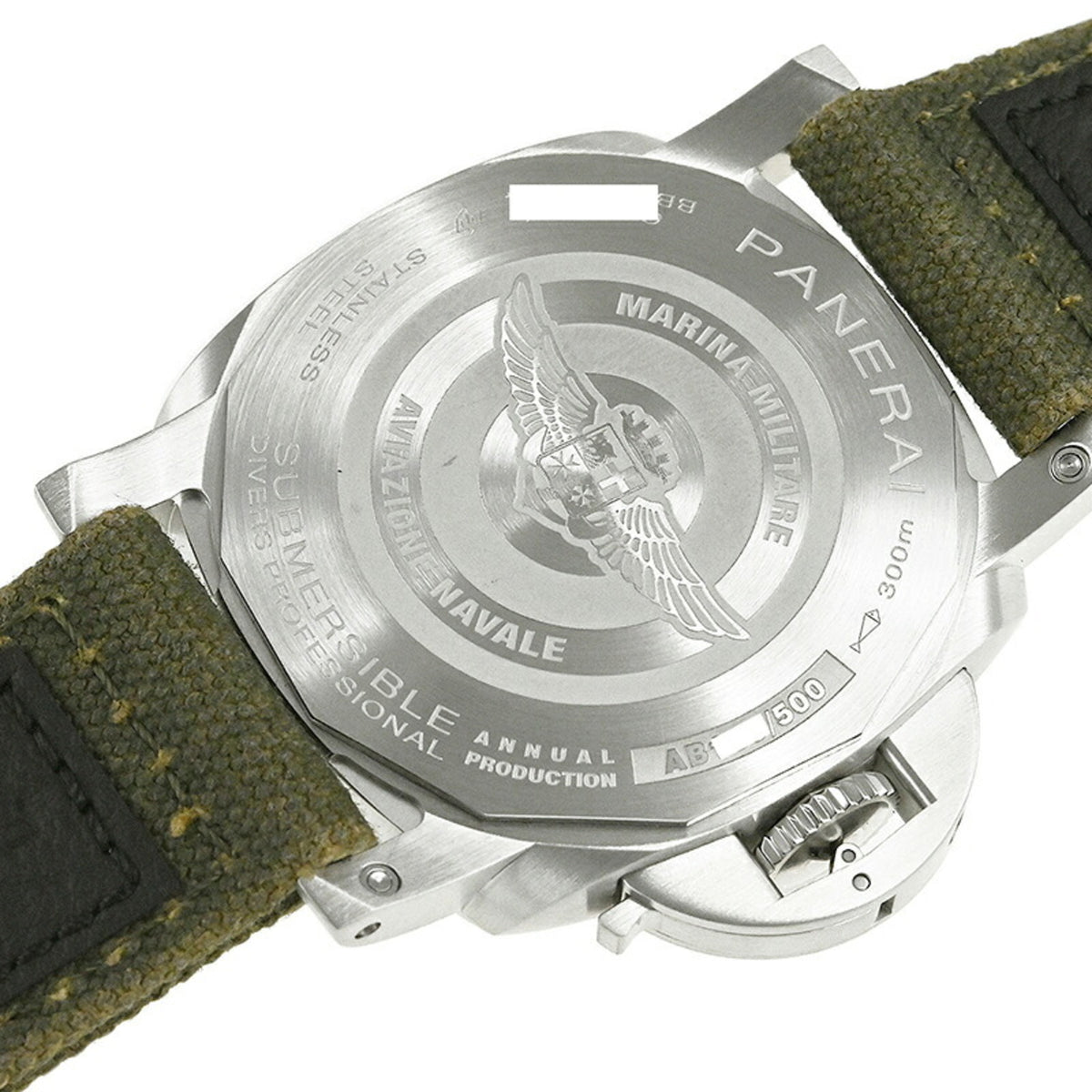 Panerai Submersible Marina Militare PAM01697 Green Dial 44mm Watch