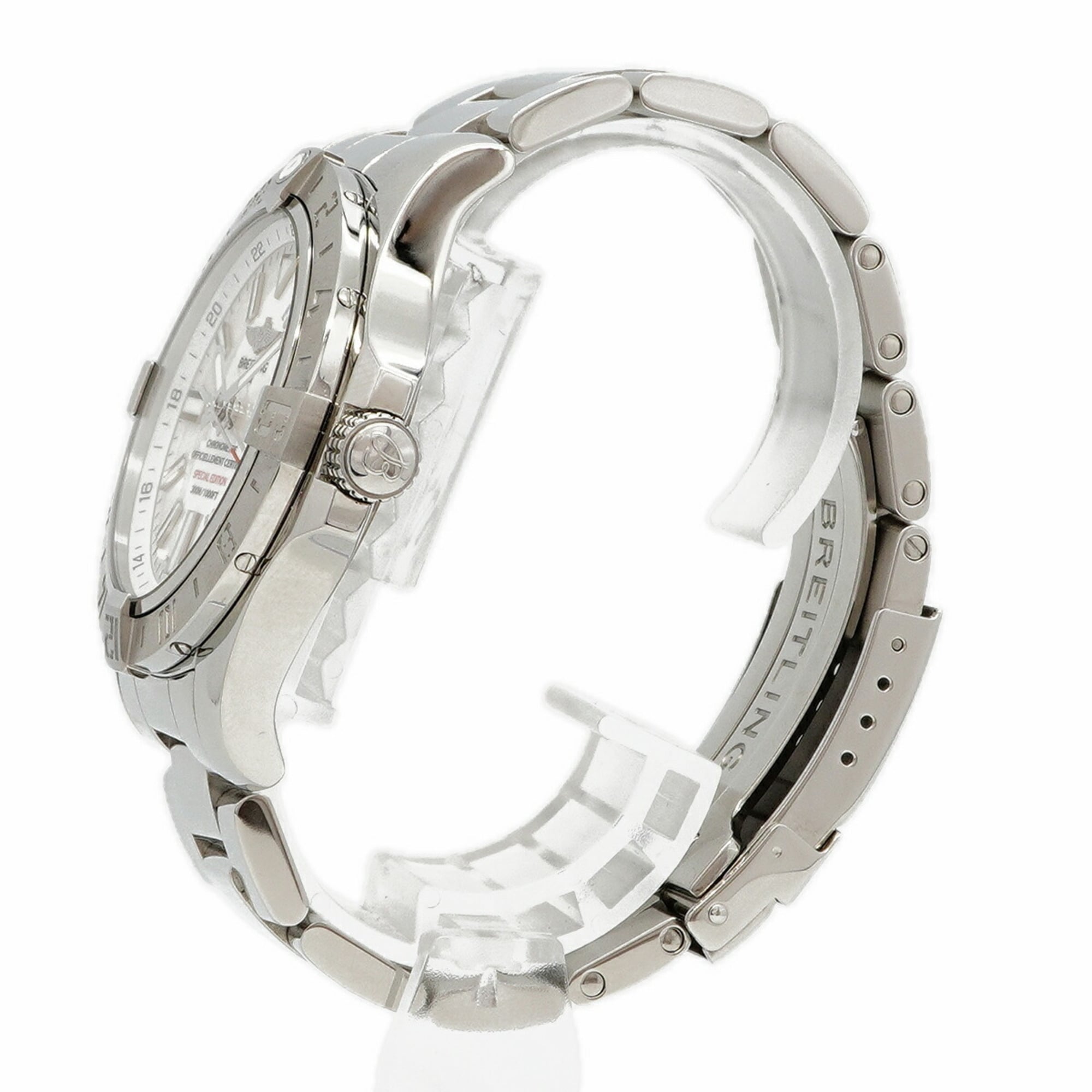 Breitling Avenger A32390 White Dial Stainless steel 42mm Watch