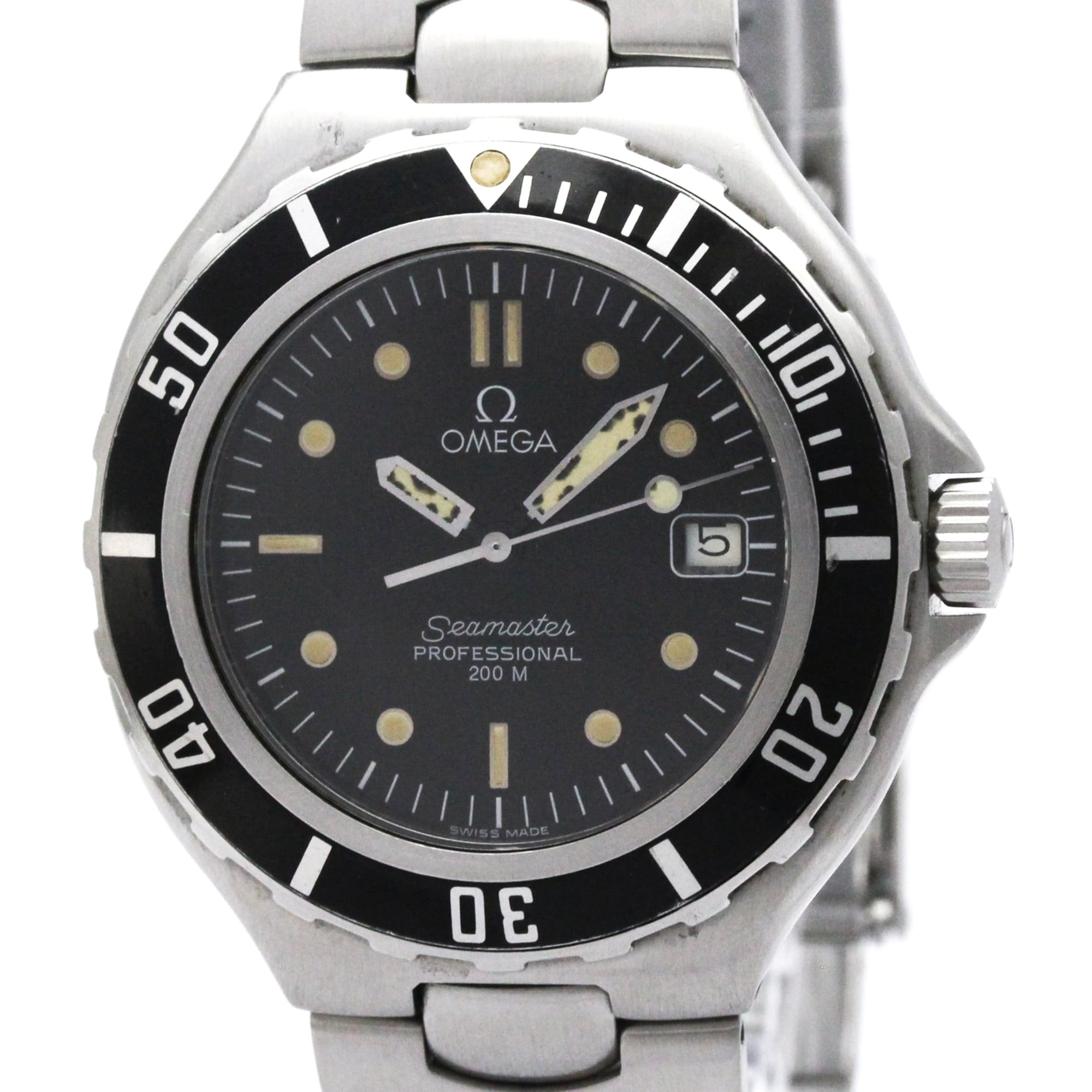 OMEGA Seamaster Professional 200M Quartz Mens Watch 396.1052 Polished