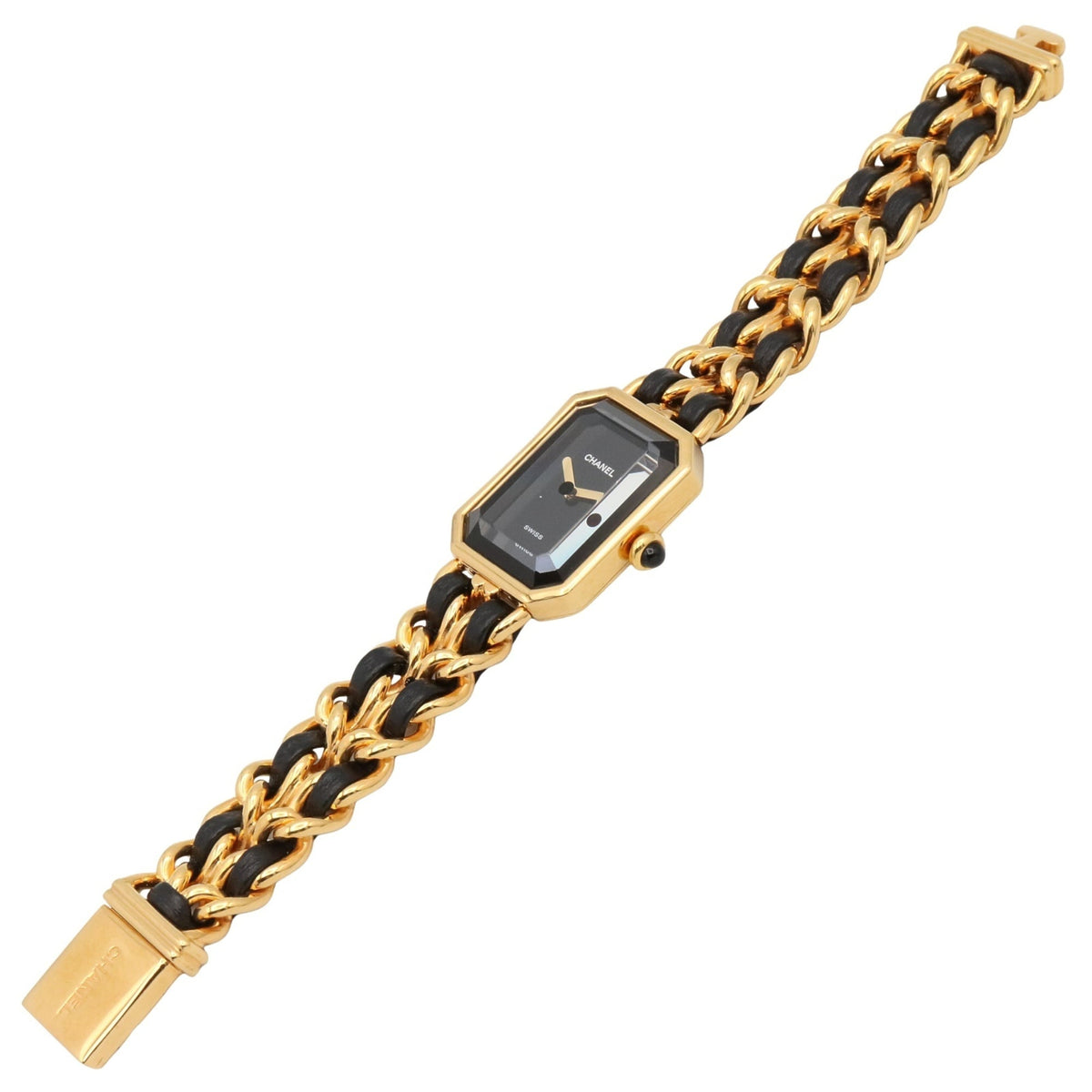 Chanel CHANEL Première S H0001 Black Dial 20mm Watch