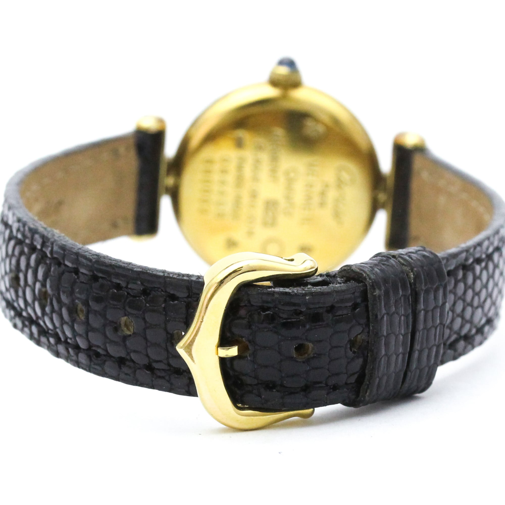 Cartier Colisee W1000753 Black Dial 24mm Watch