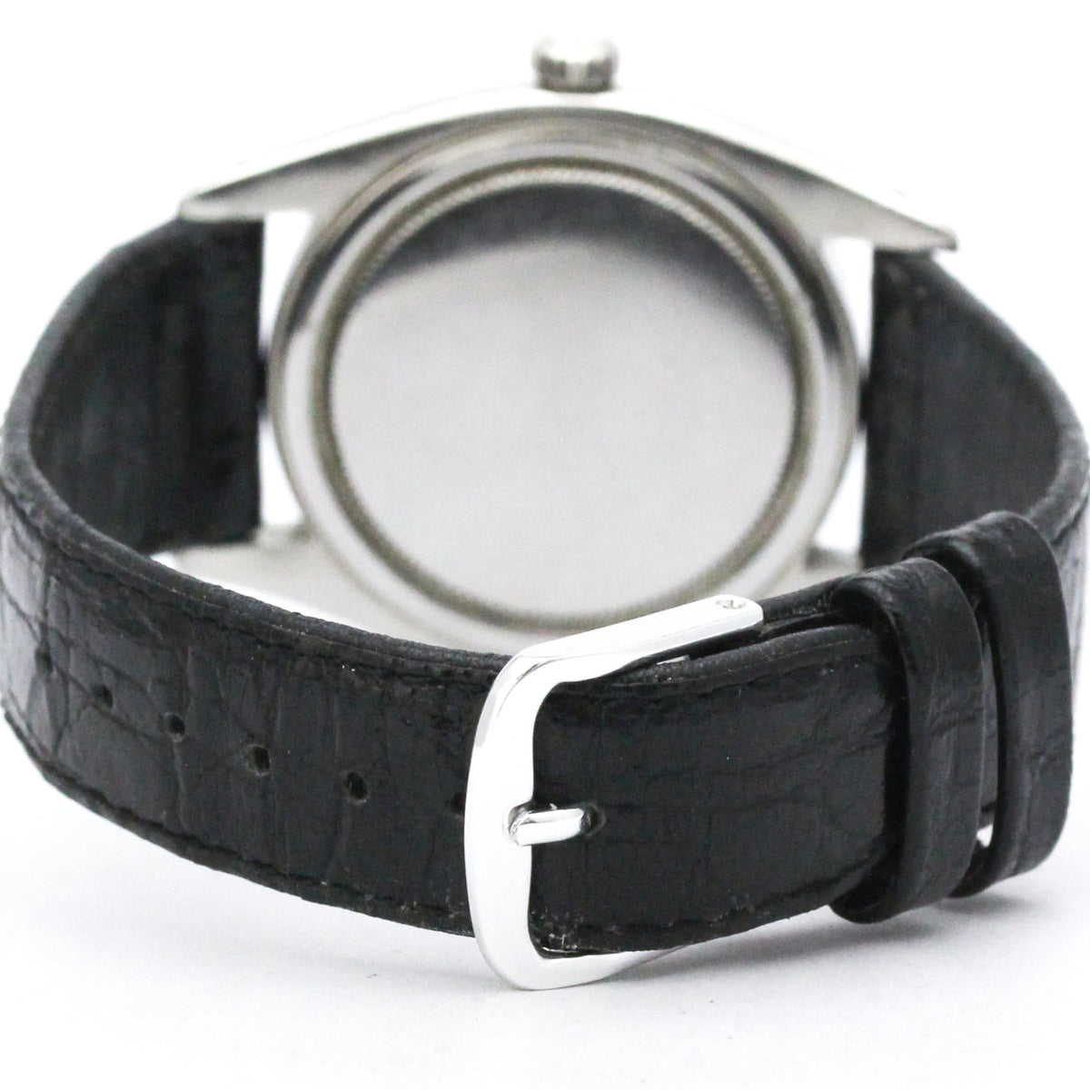 Rolex Oyster Datum 6494 Silber Zifferblatt 35 mm Uhr