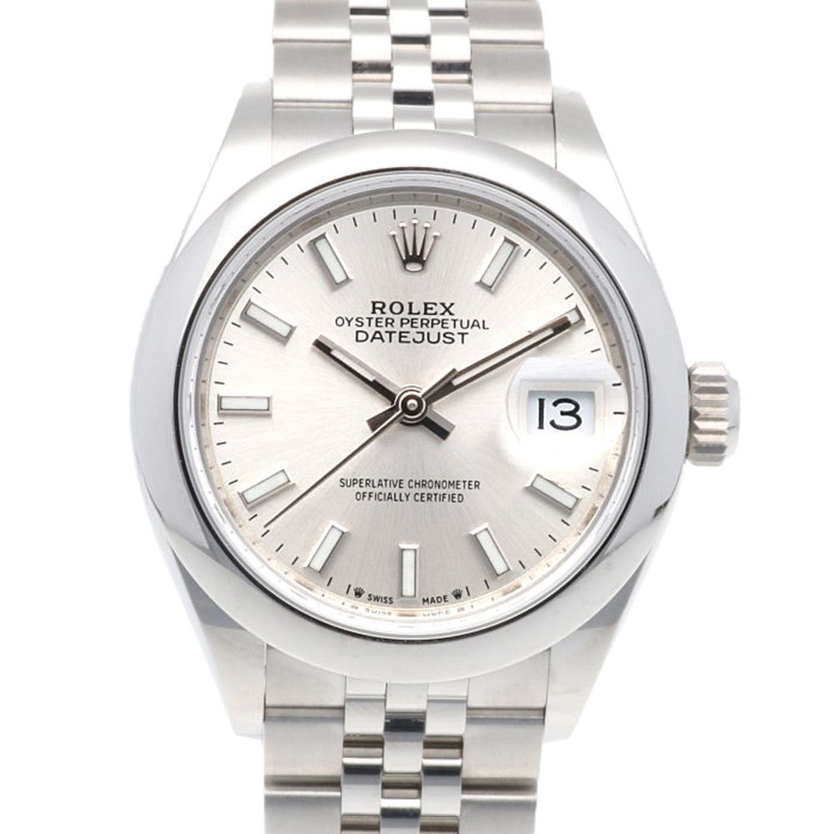 Rolex Datejust Oyster Perpetual 279160 Silver Dial 28mm Watch