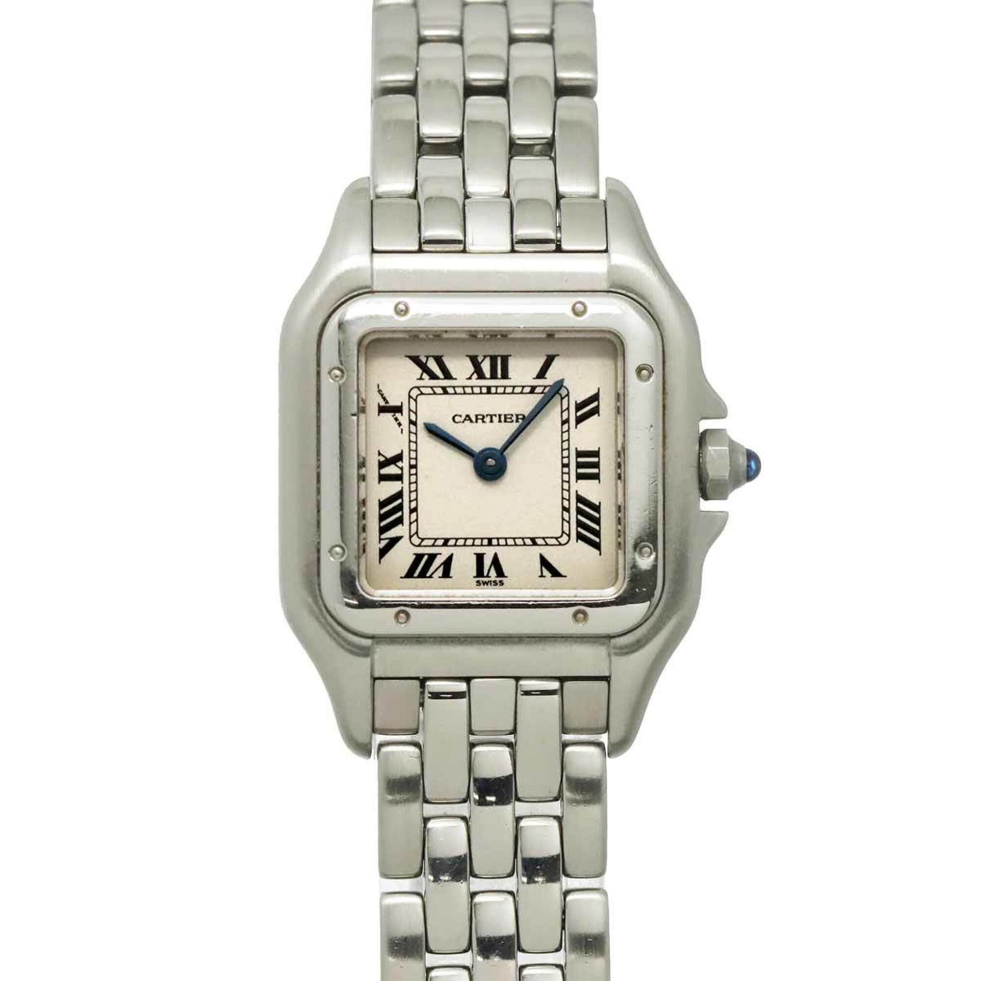Cartier PanthÃ¨re SM W25033P5 Women's Watch, Ivory, Quartz Watch