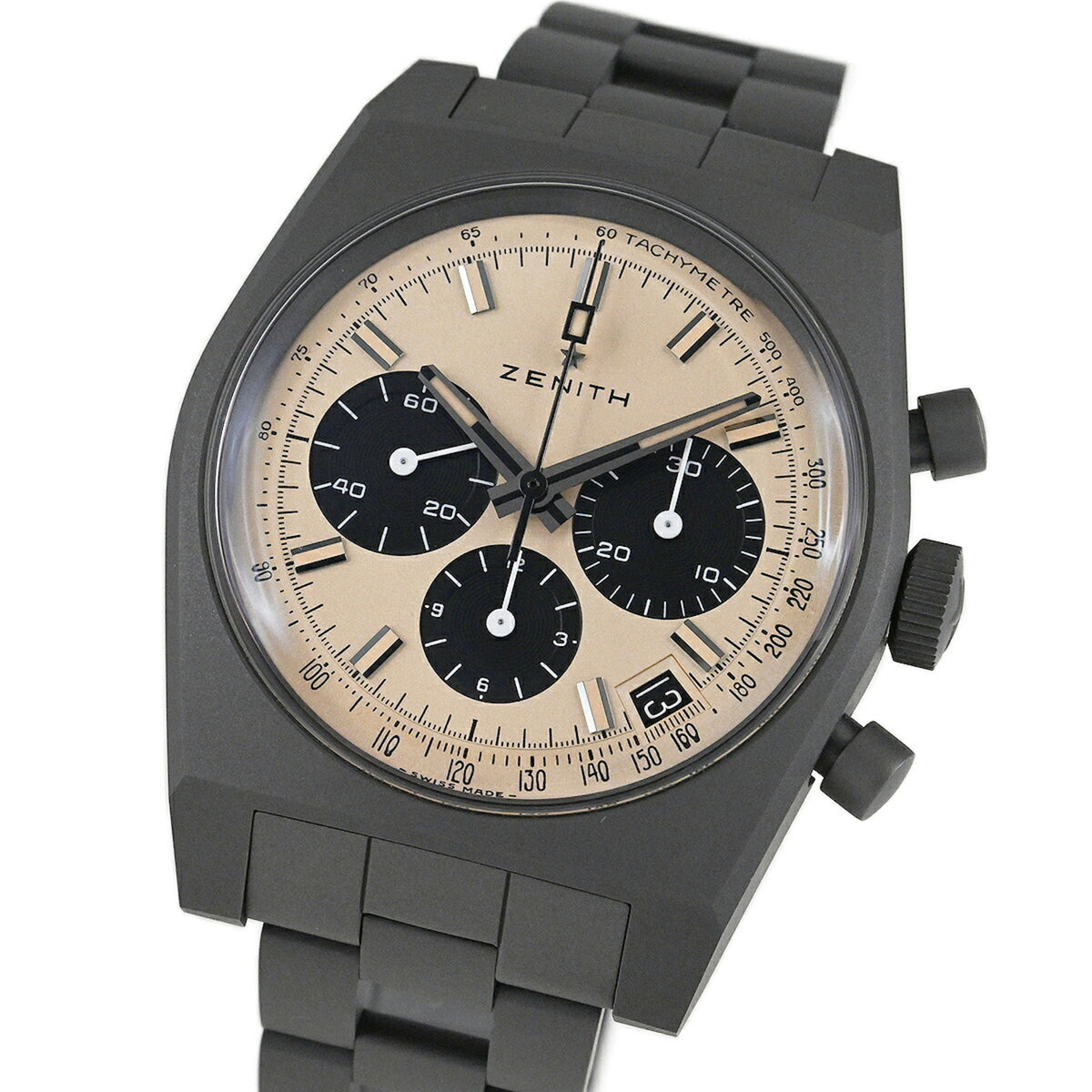 Zenith Chronomaster Revival Lupin III Daisuke Jigen Edition 97.L384.400/04.M384 Beige, Black Dial 37mm Watch