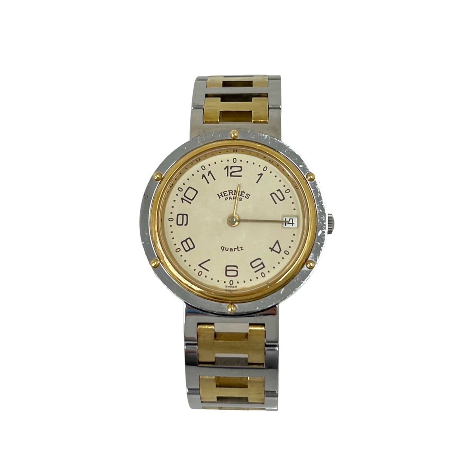 Hermes Clipper Dial 34mm Watch