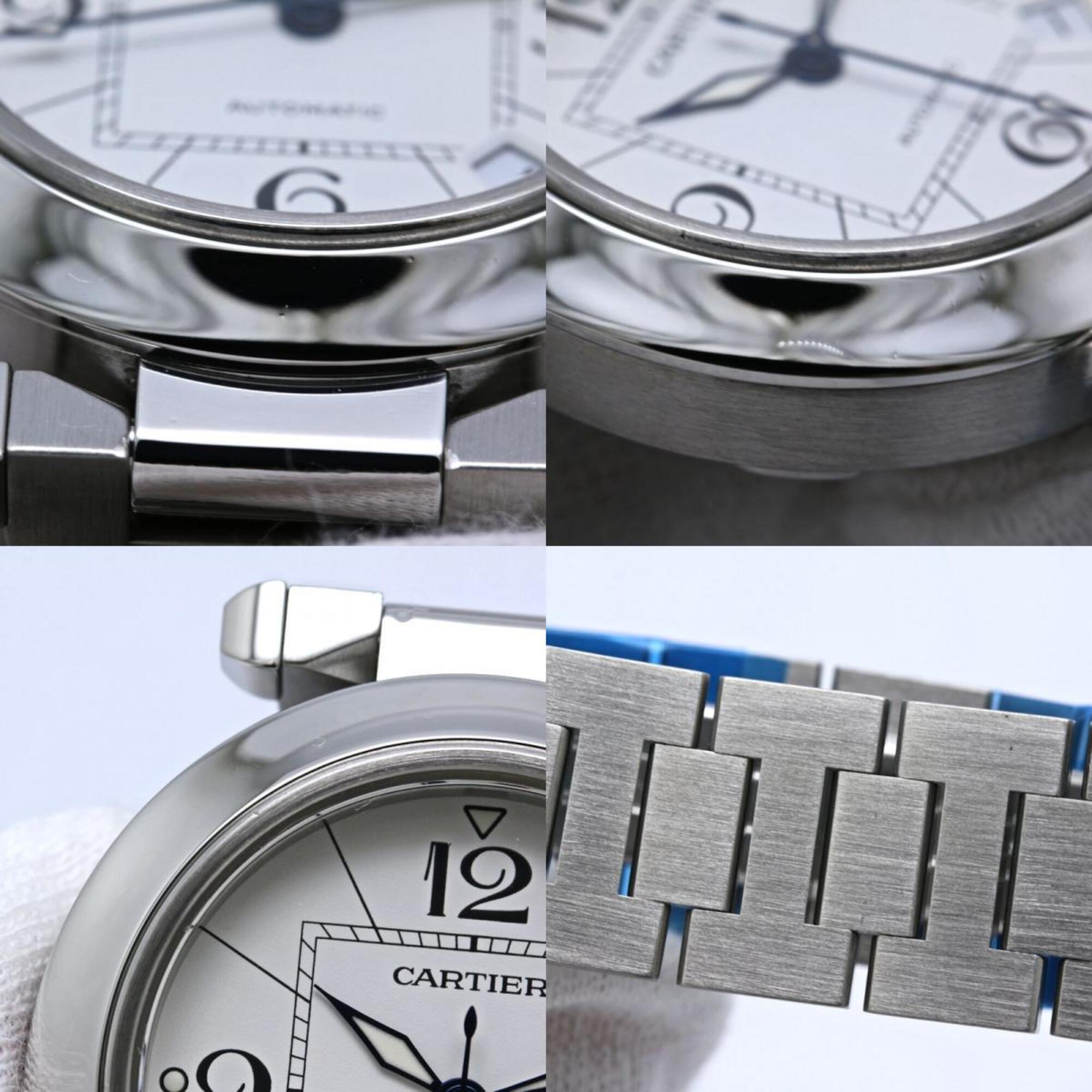 Cartier Pasha W31074M7 White Dial 35mm Watch