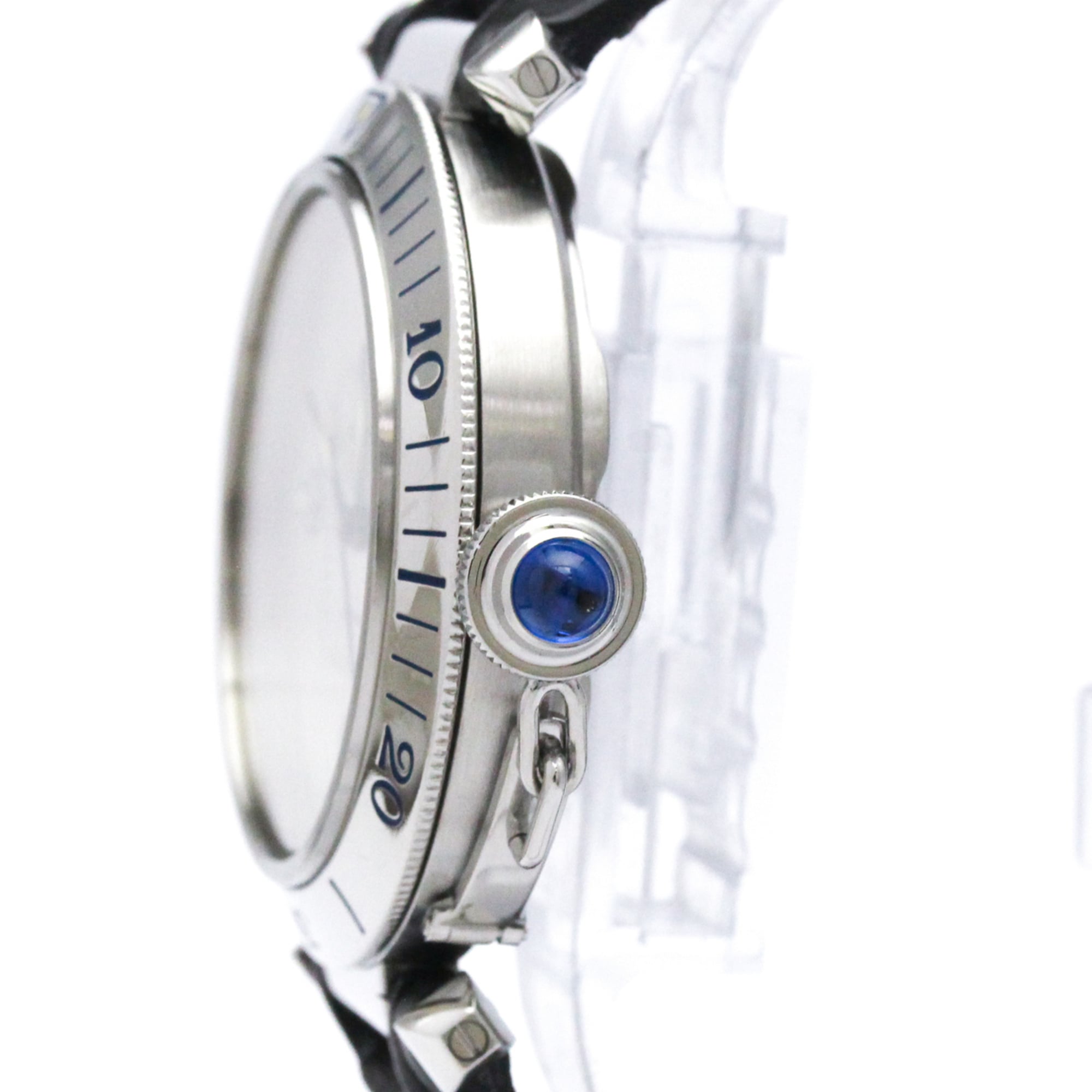 Montre Cartier Pasha 38 W3103155, cadran argenté, 38 mm