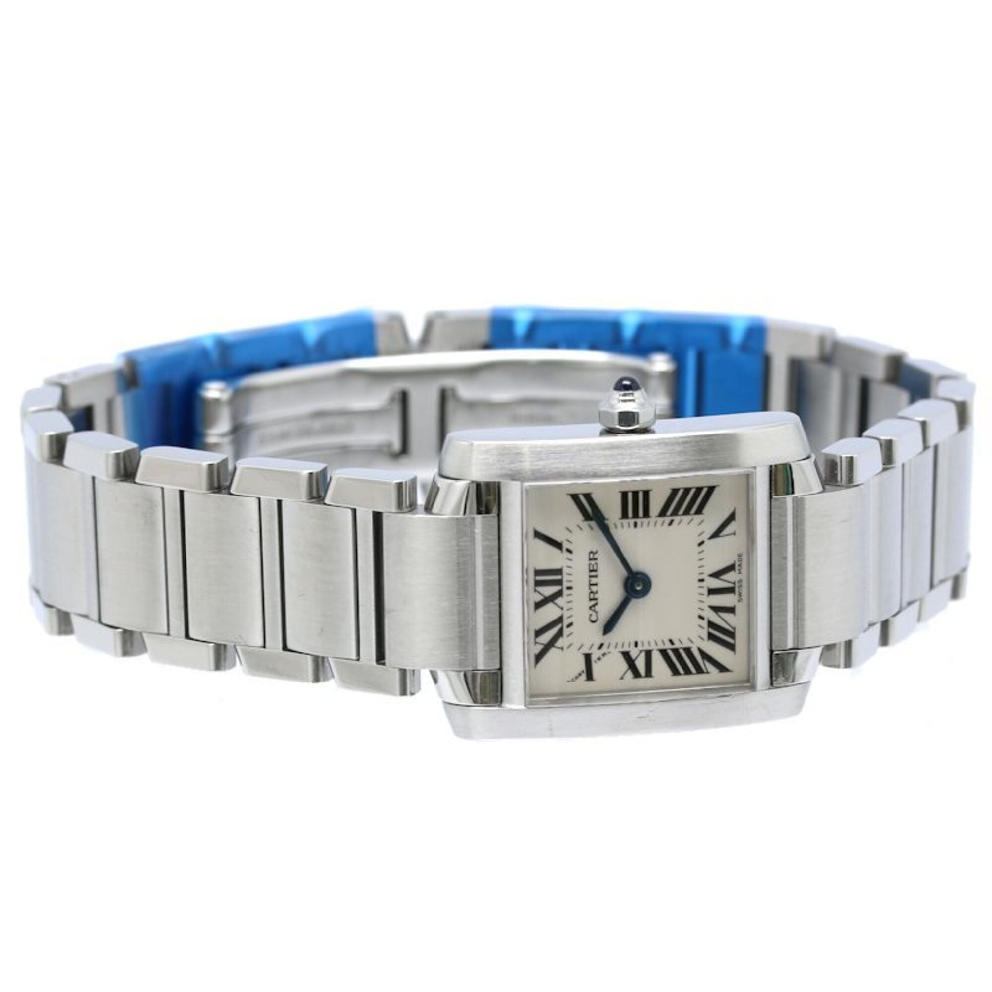 Cartier Tank W51008Q3 Ivory Dial 20mm Watch