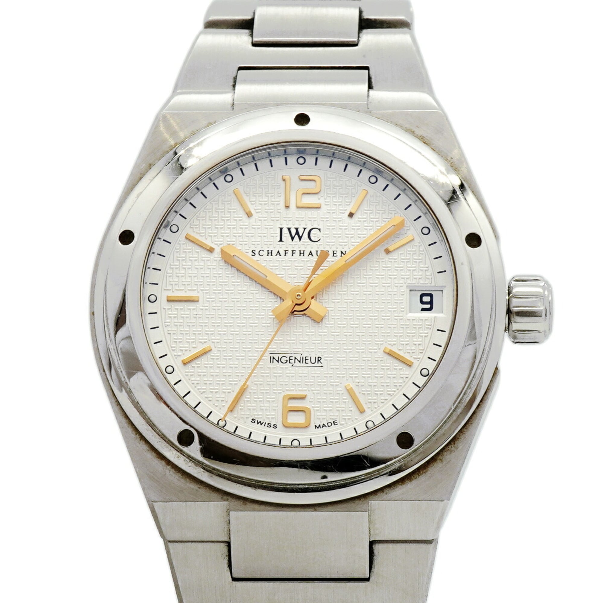 Montre IWC Schaffhausen Ingenieur Midsize IW451503, cadran argenté, 33 mm