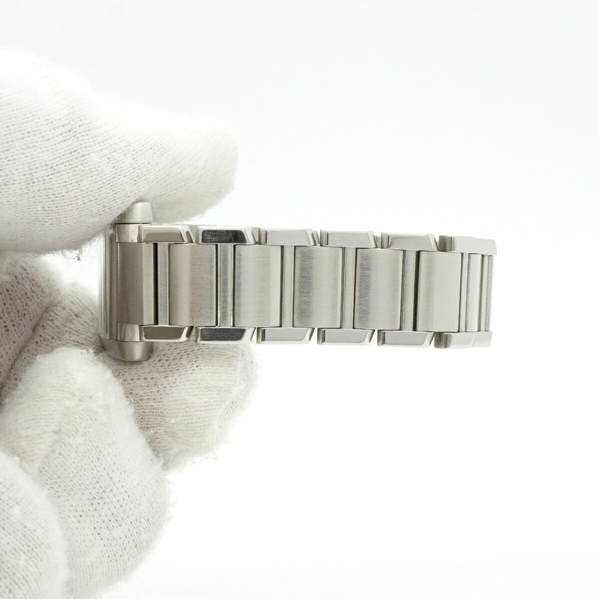 Cartier Tank W51028Q3 Pink Dial 20mm Watch